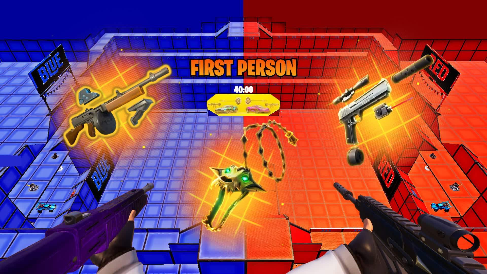 FIRST PERSON 🔴RED VS BLUE🔵