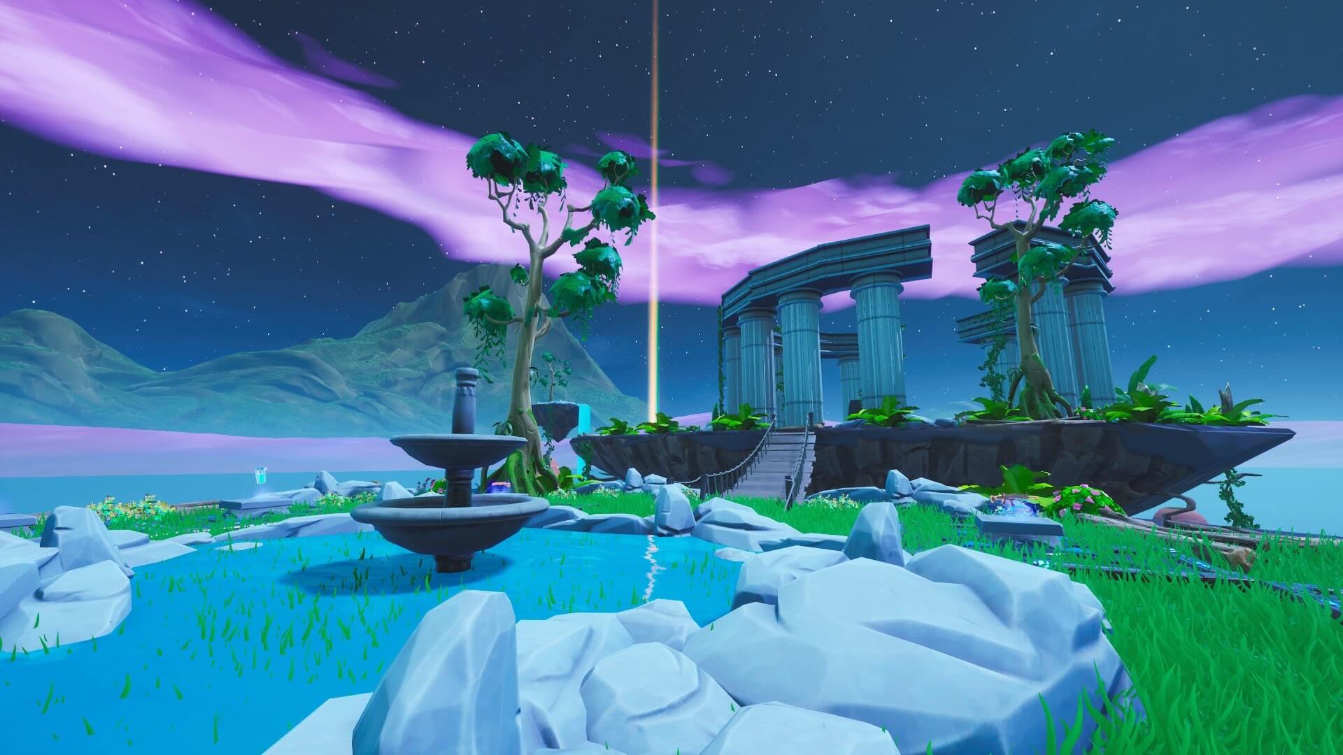 ÎLE VOLANTE BUILD FIGHT 1V1