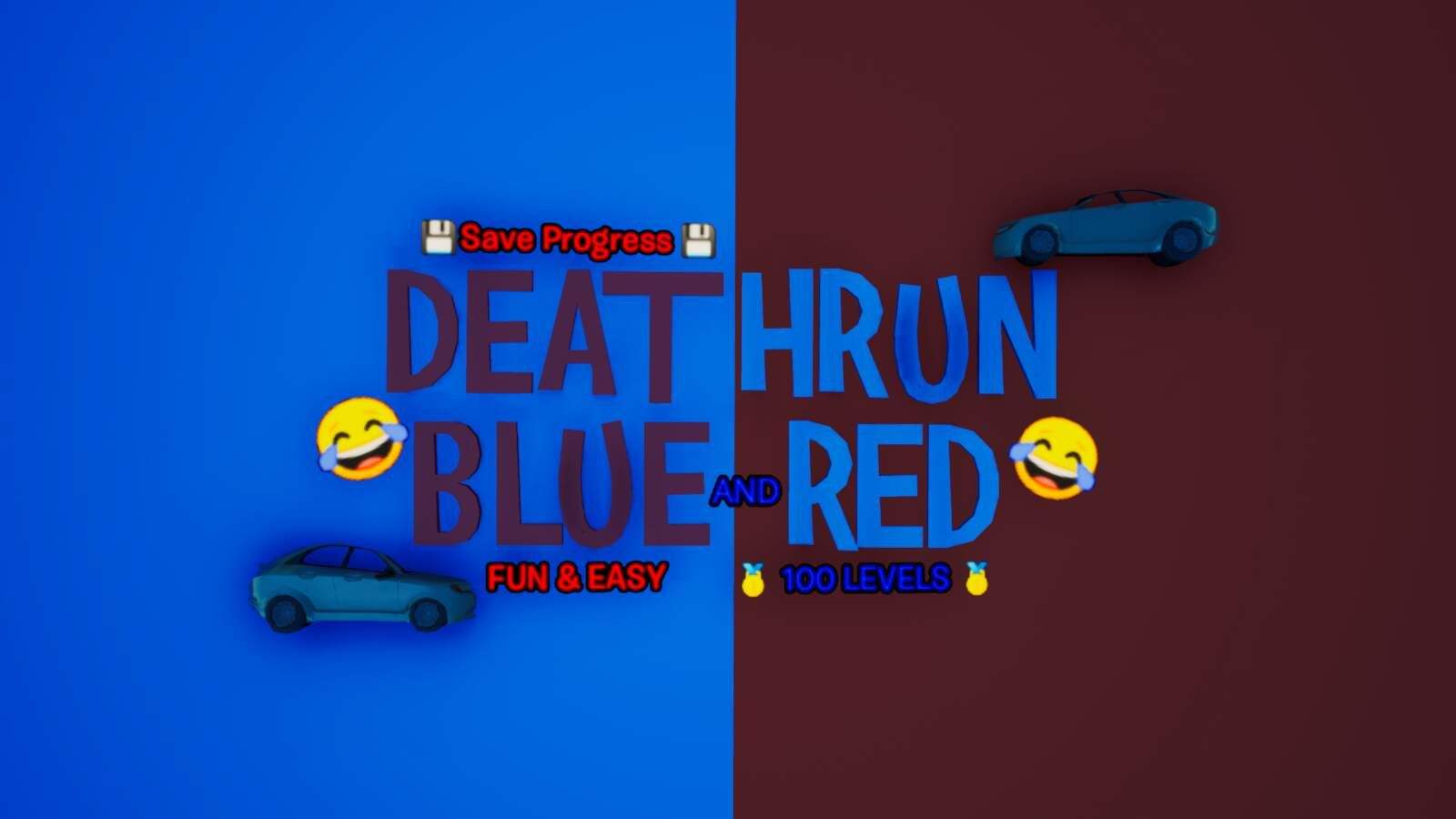 DEATHRUN 100 LEVELS 🔵BLUE & RED🔴