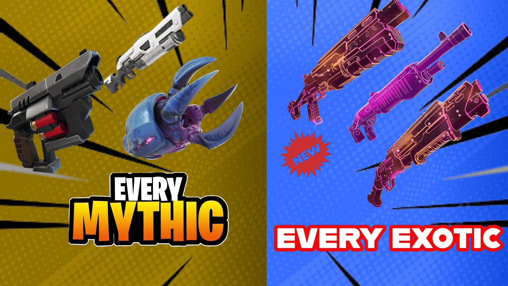 ALL MYTHIC AND EXOTIC FFA