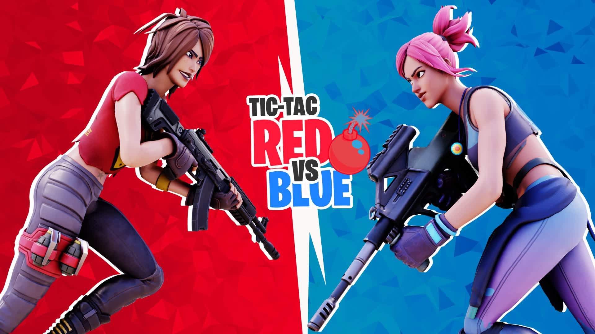 π£Tic Tac π΄Red vs Blueπ΅