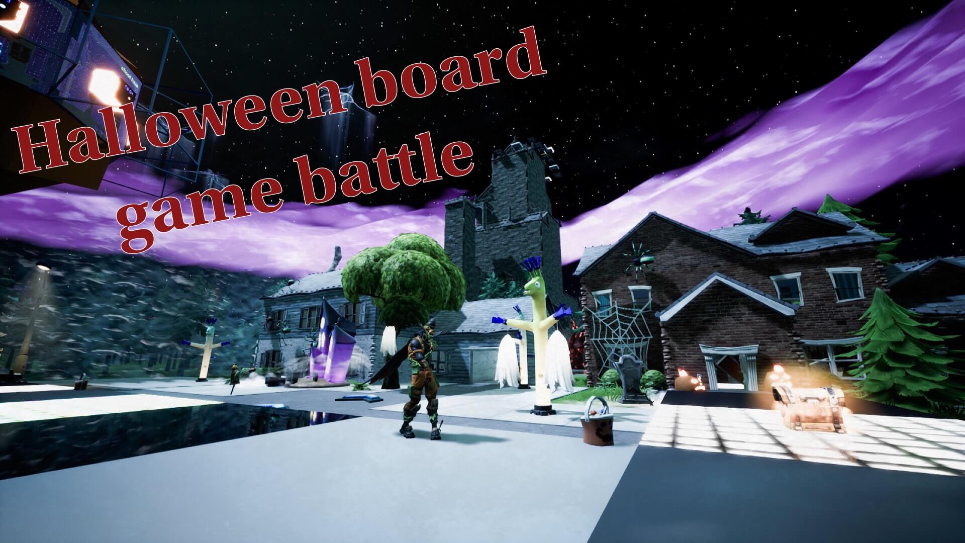 HALLOWEEN BOARD GAME BATTLE