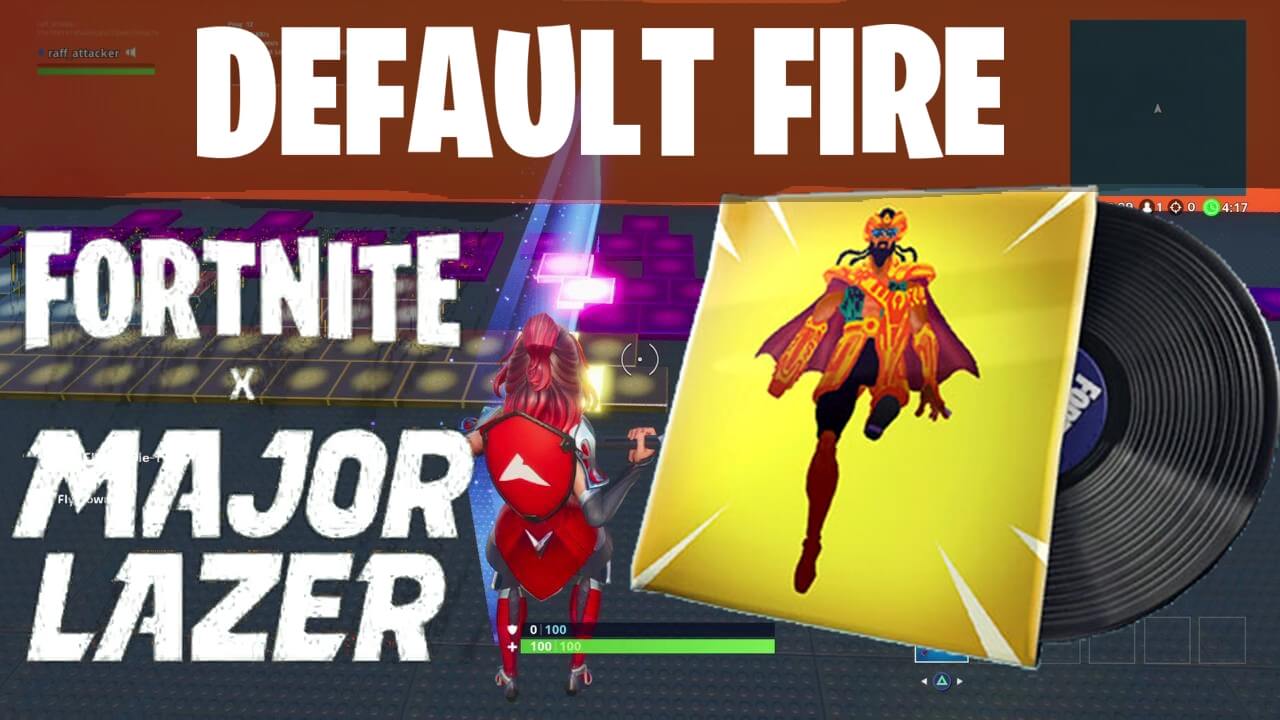 MAJOR LAZER - DEFAULT FIRE