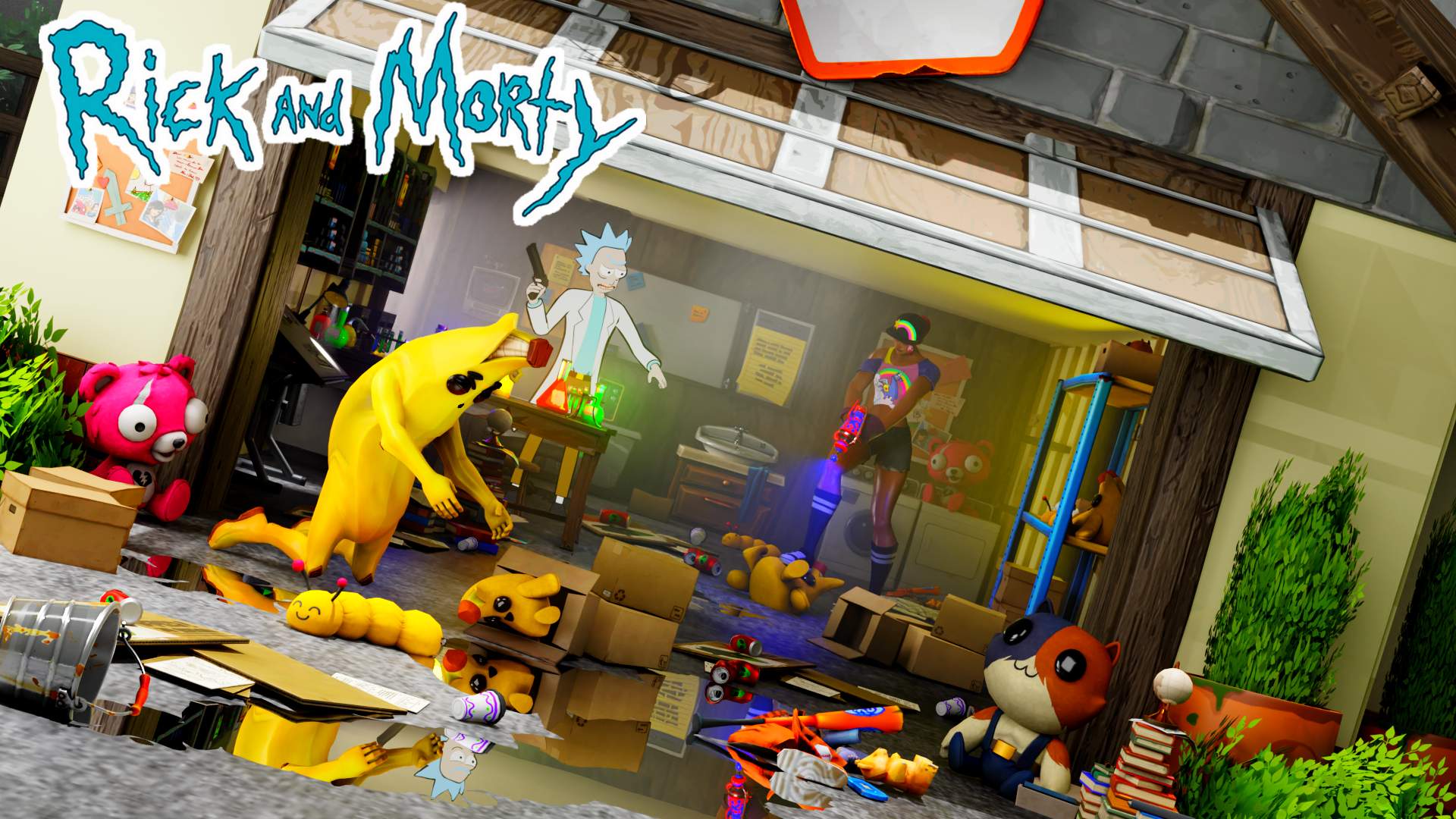Rick and Morty House - Prop hunt๐ด๐ฆ