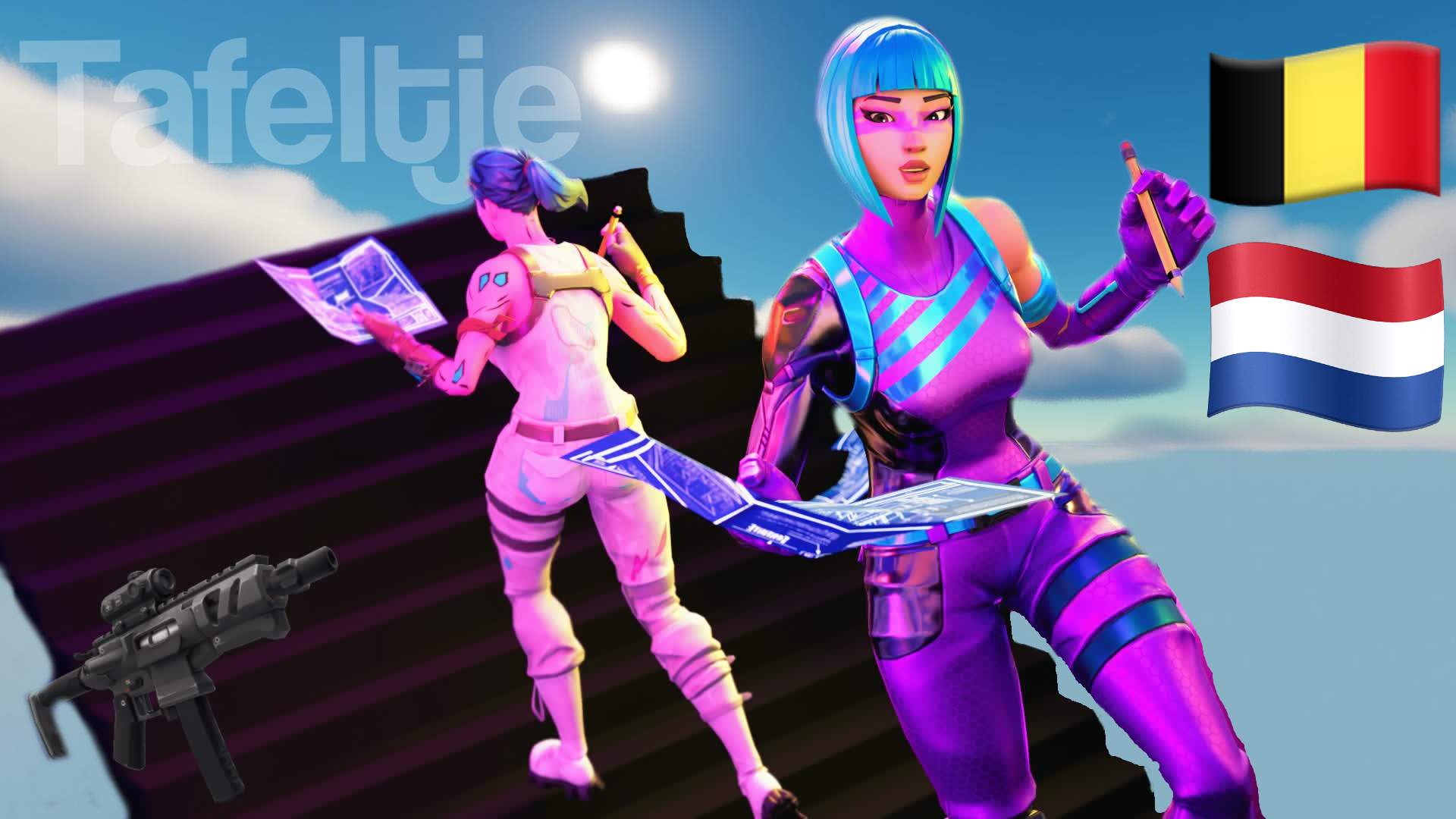 😈TAFELTJE'S 1v1 map*0 DELAY*😈