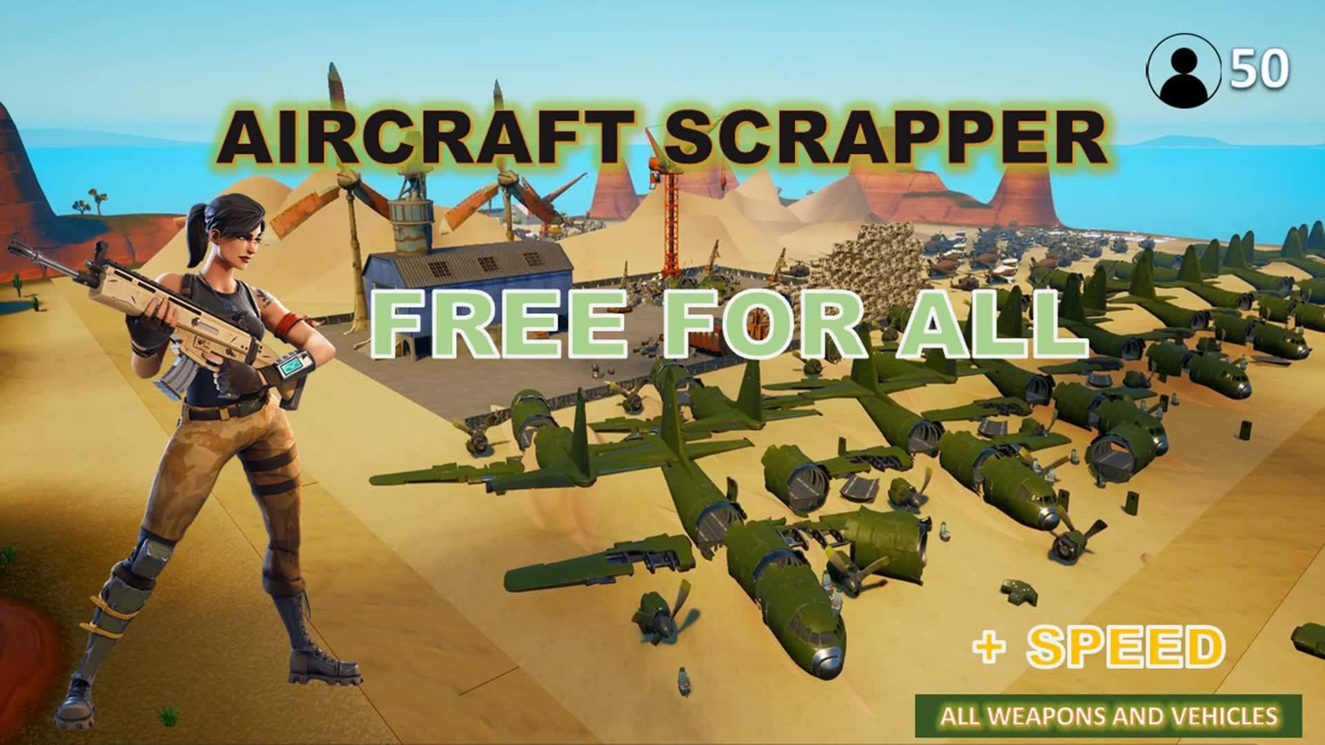 AIRCRAFT SCRAPER 👍FREE FOR ALL 💨SPEED