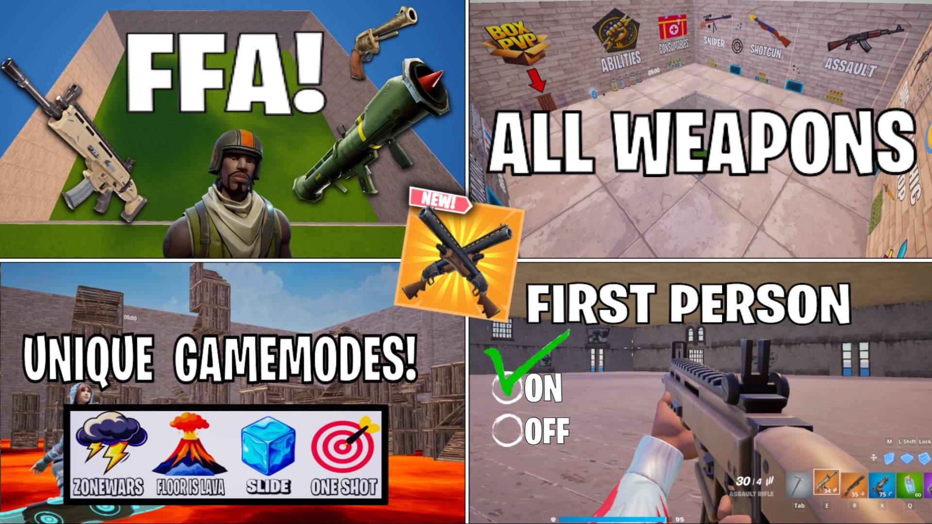 FFA ALL WEAPONS قتال بالأسلحة النارية ;)