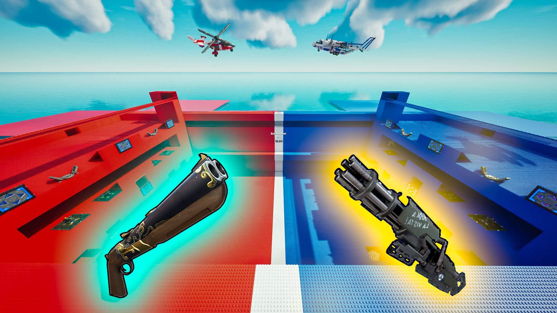 RED VS BLUE 🔴🔵 BRICK CITY