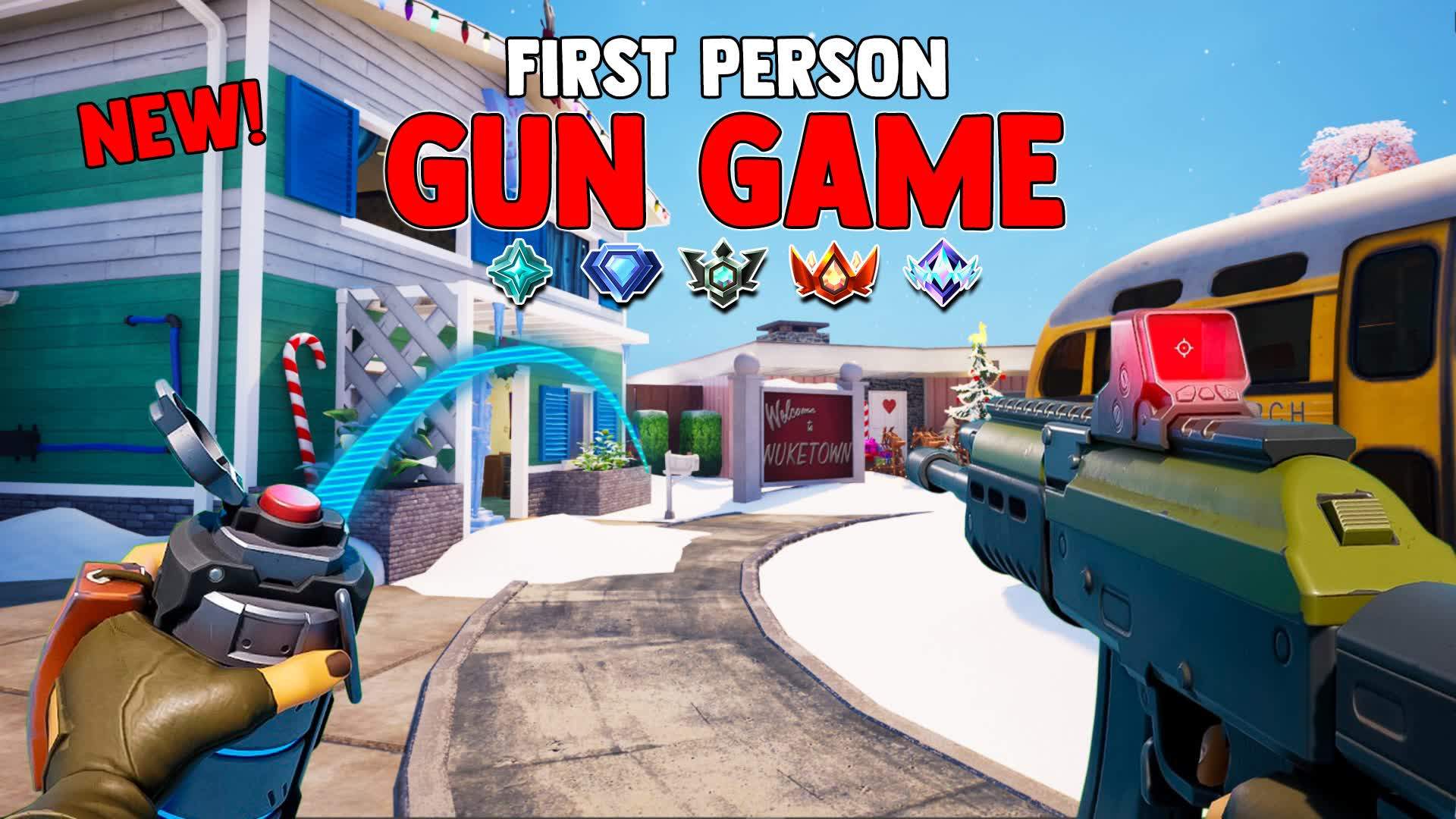 FIRST PERSON GUN GAME - NUKETOWN WINTER