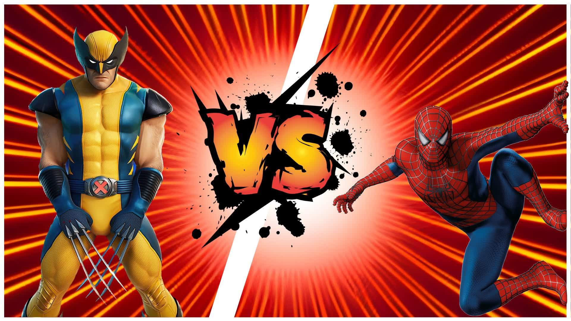 SPIDERMAN VS WOLVERINE