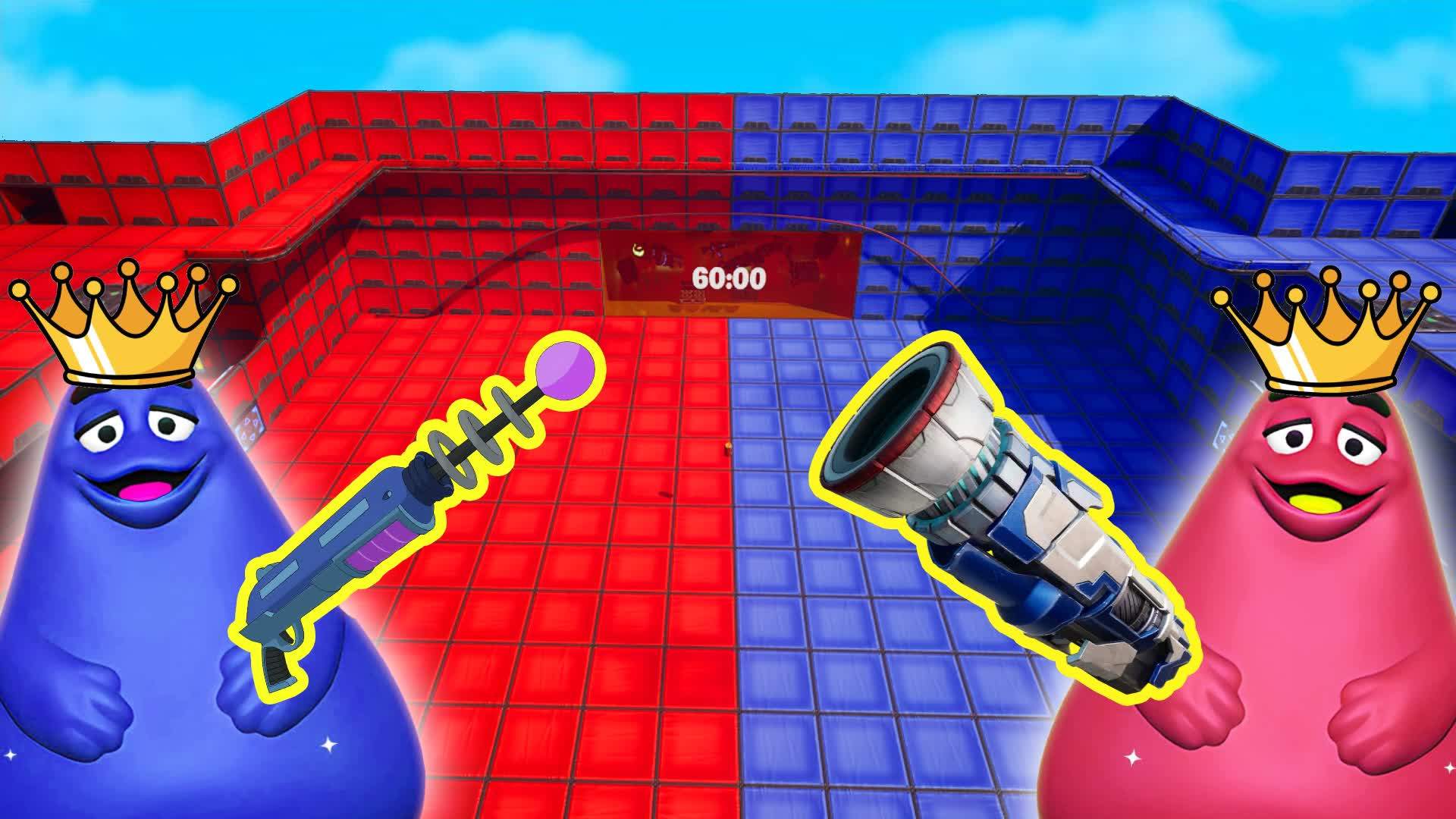 MEGA RED VS BLUE 👑