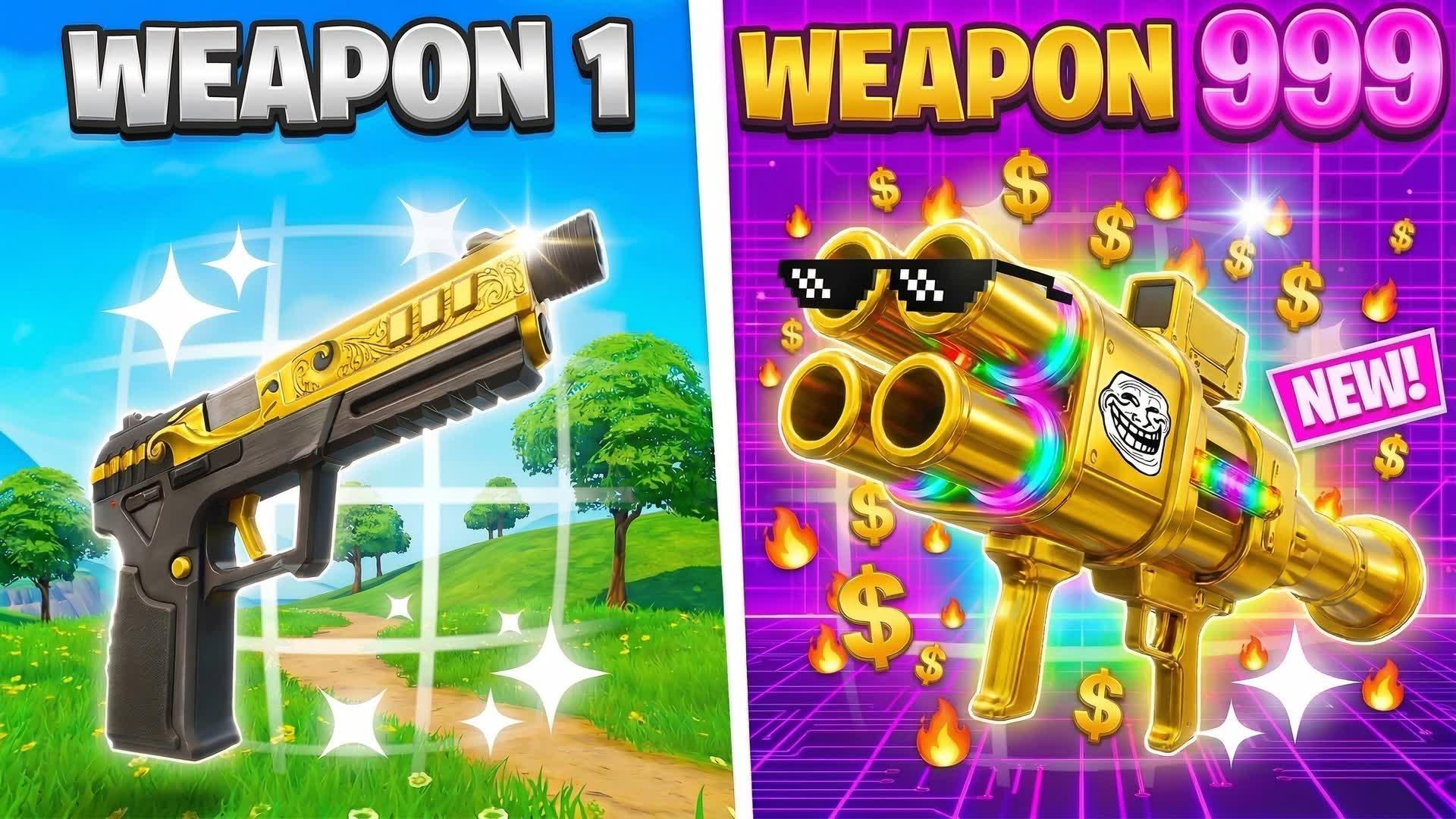 🤪MEME GUN GAME 🔫ONE SHOT🎯