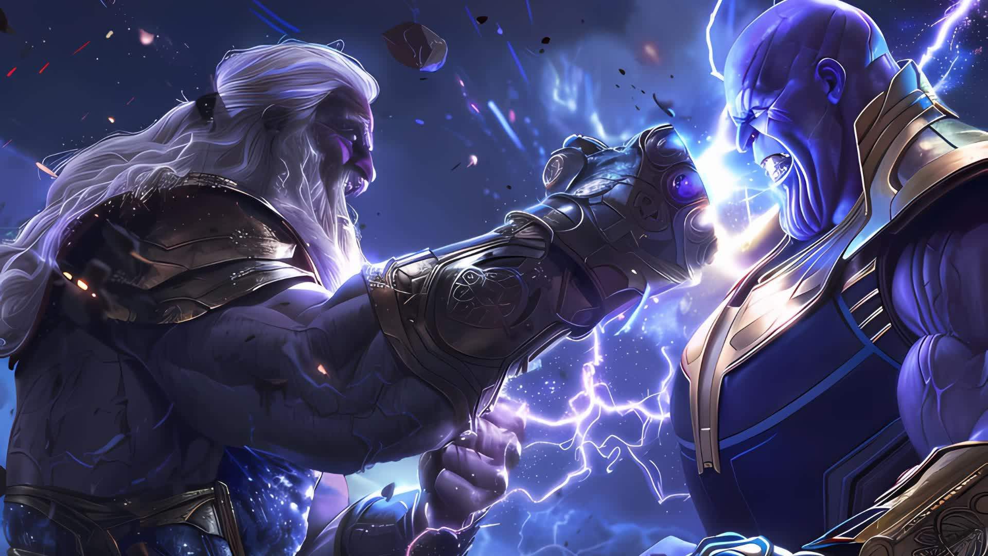 THANOS VS ZEUS