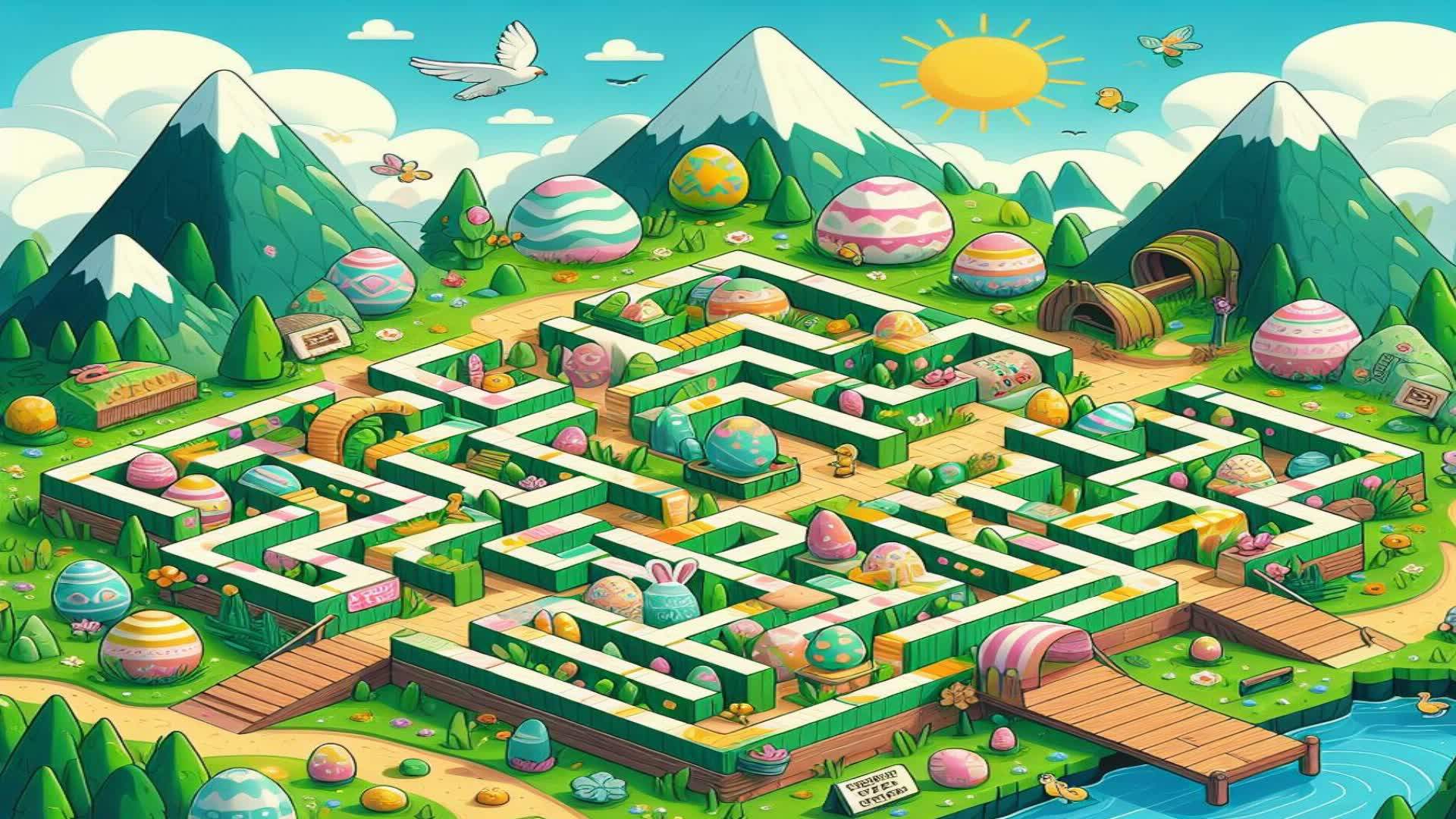 Easter maze🐣Escape room