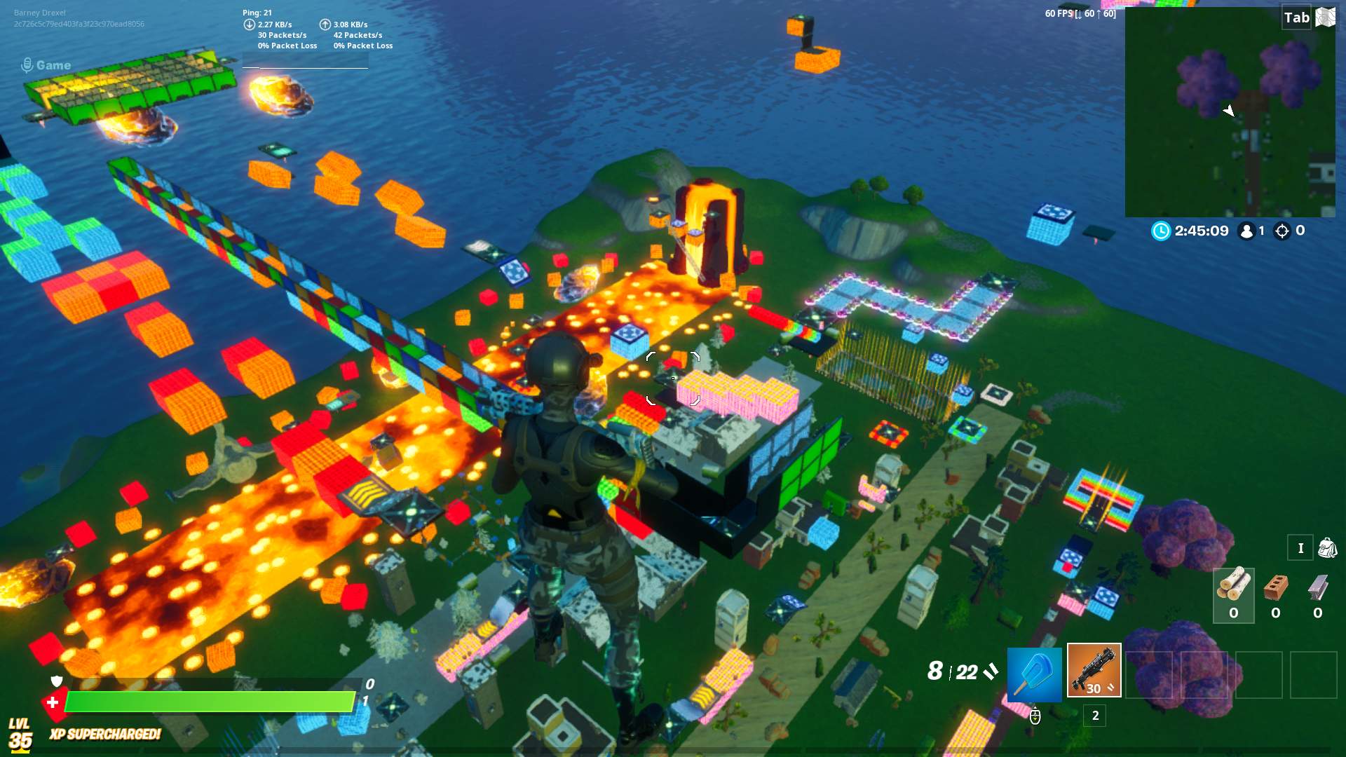 BARNEY'S 50 LEVEL DEFAULT DEATHRUN 4.0