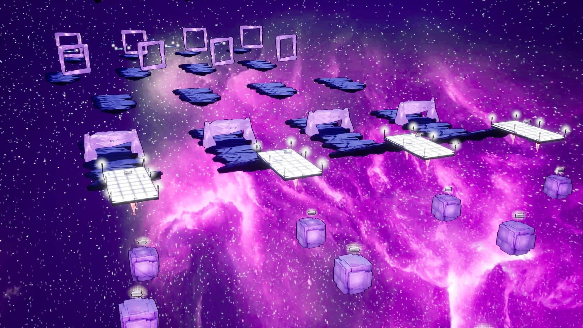 LOW-GRAVITY SPACE RACE