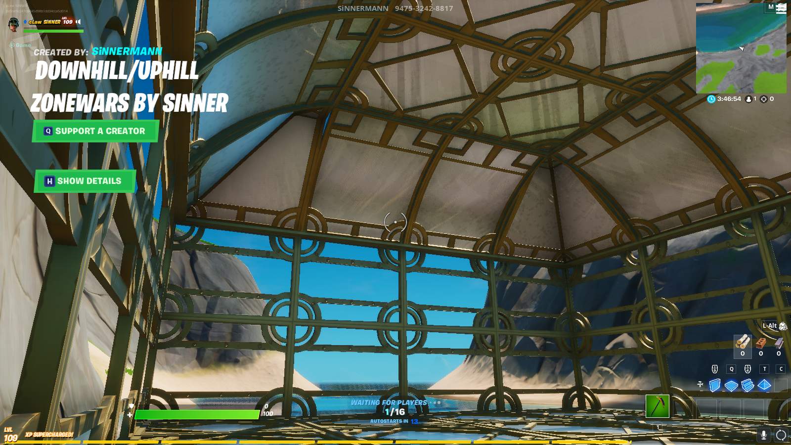 DOWNHILL/UPHILL ZONEWARS BY SINNER