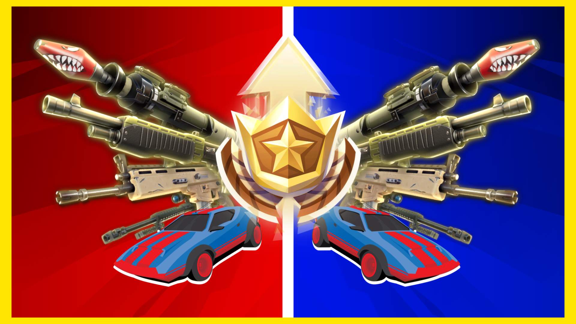 EVERY GUN 🔴RED VS BLUE🔵