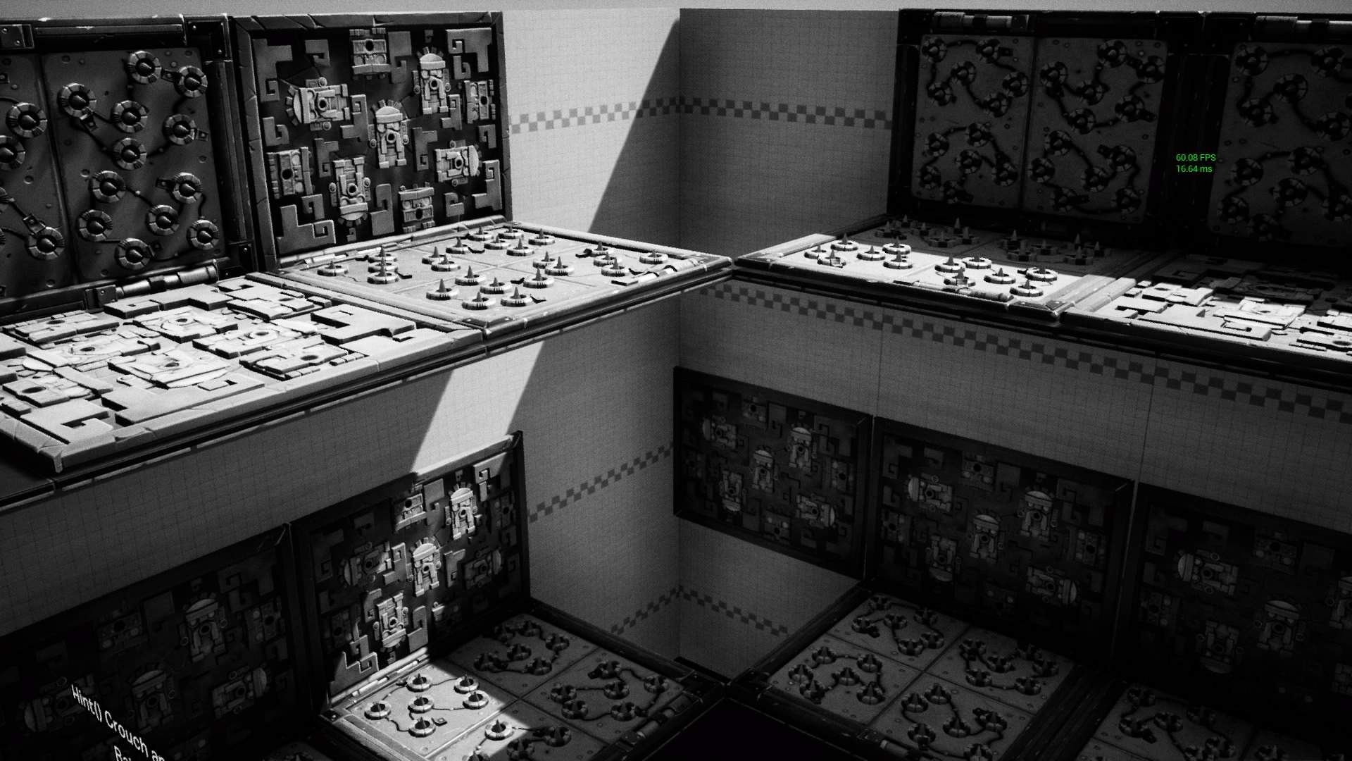 BLACK AND WHITE BOXRUN