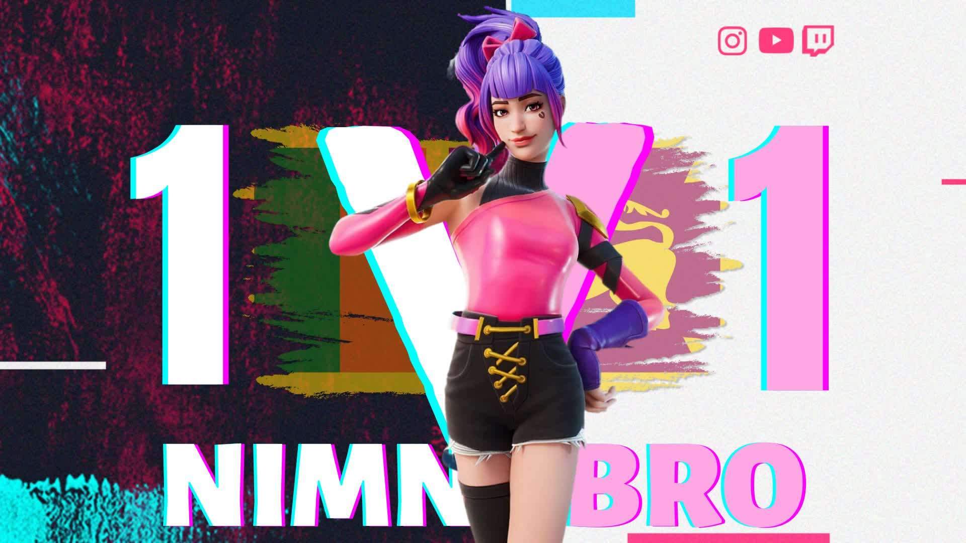 1V1 (0 PING NO FPS DROP) BY NIMNABRO 💝