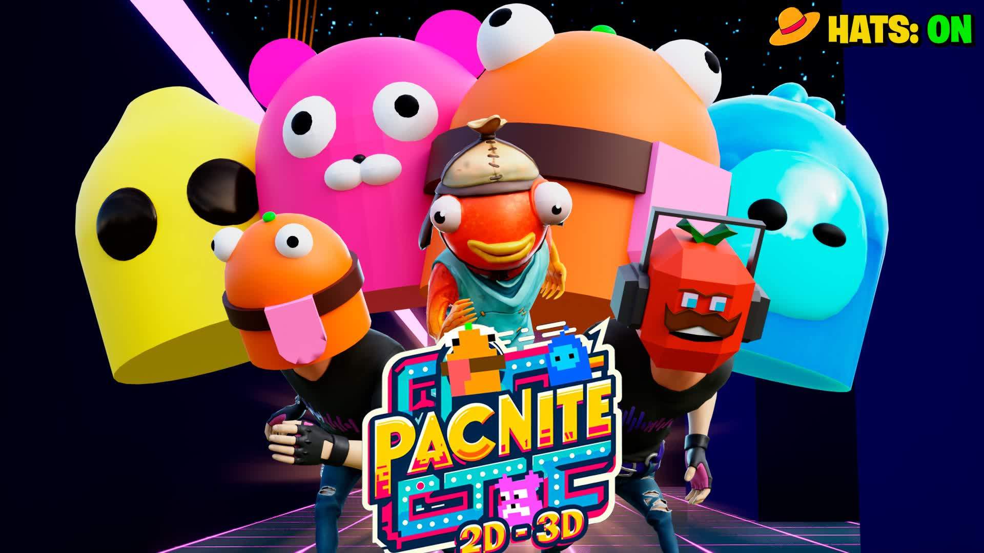 🕹PACNITE! 2D VS 3D CHALLENGE!🕹