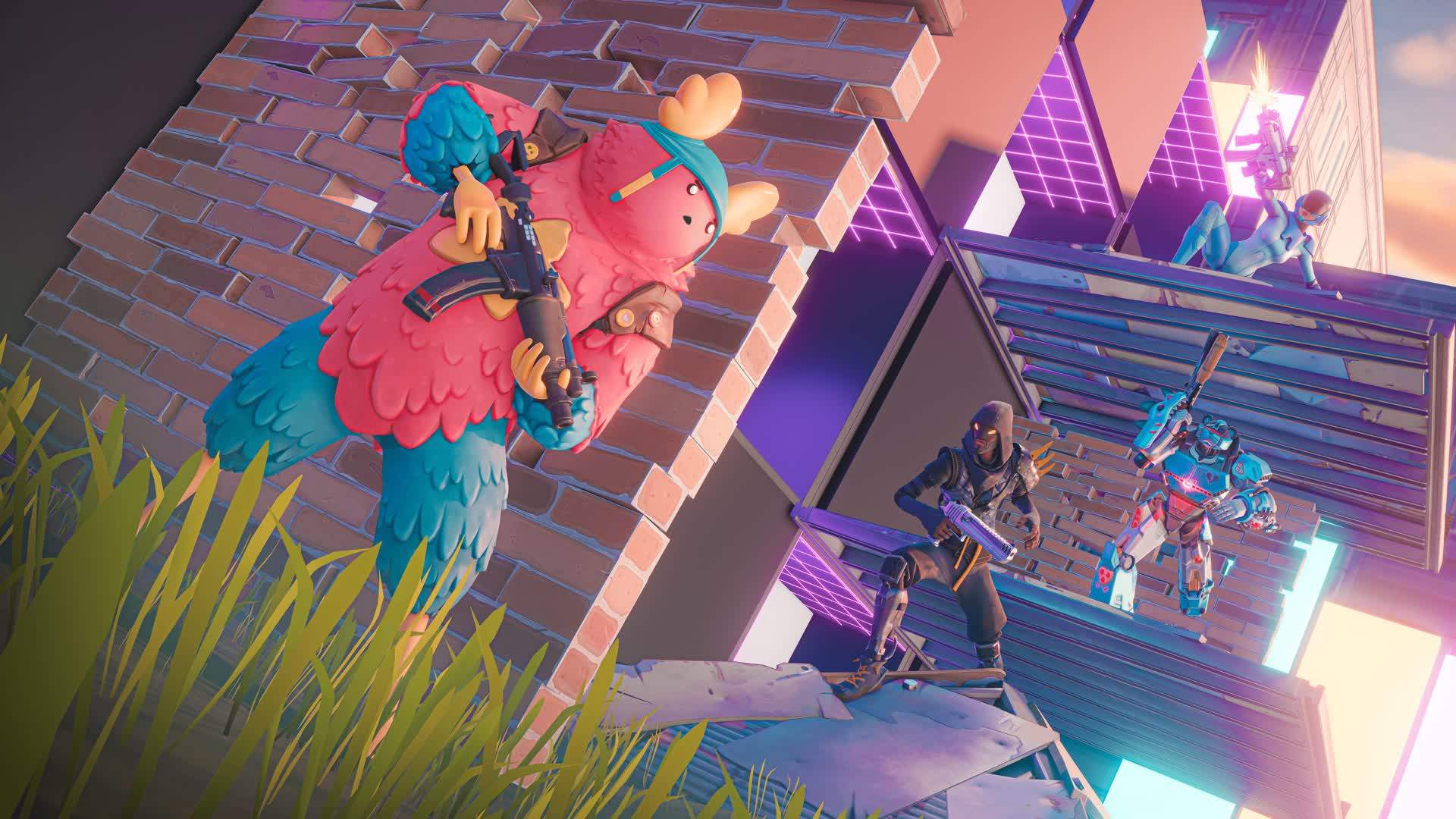 32 PLAYERS CYBER ZONE WARS 🎭🌆