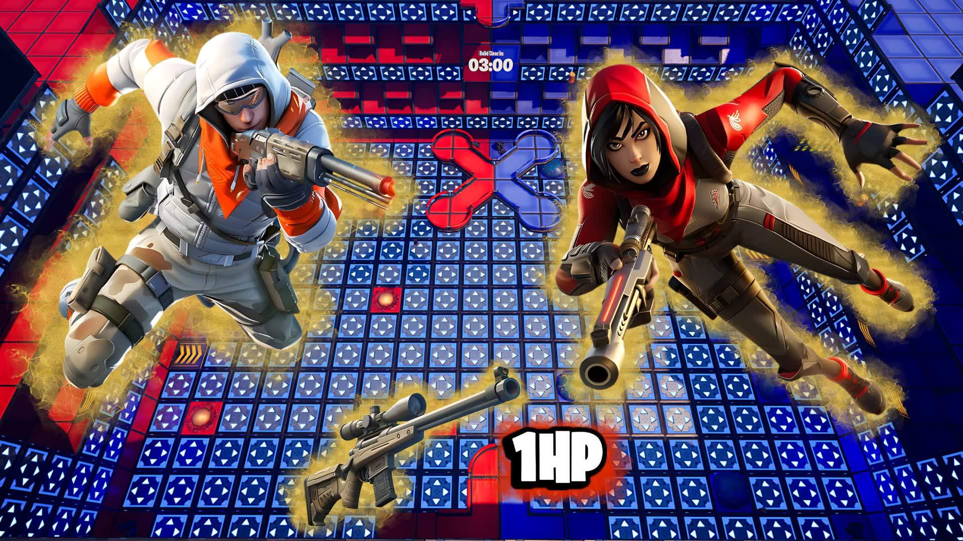🔫TRICKSHOT RED VS BLUE🔴🔵