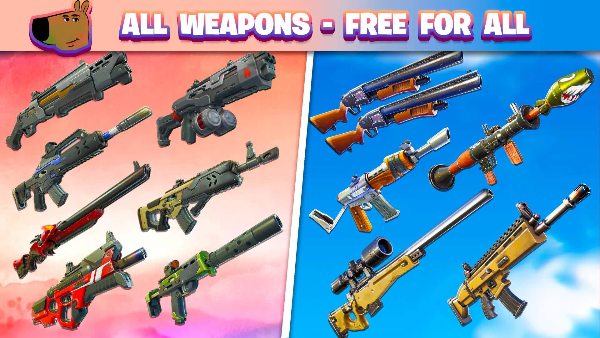 Chill Guy All Weapons - Free for All