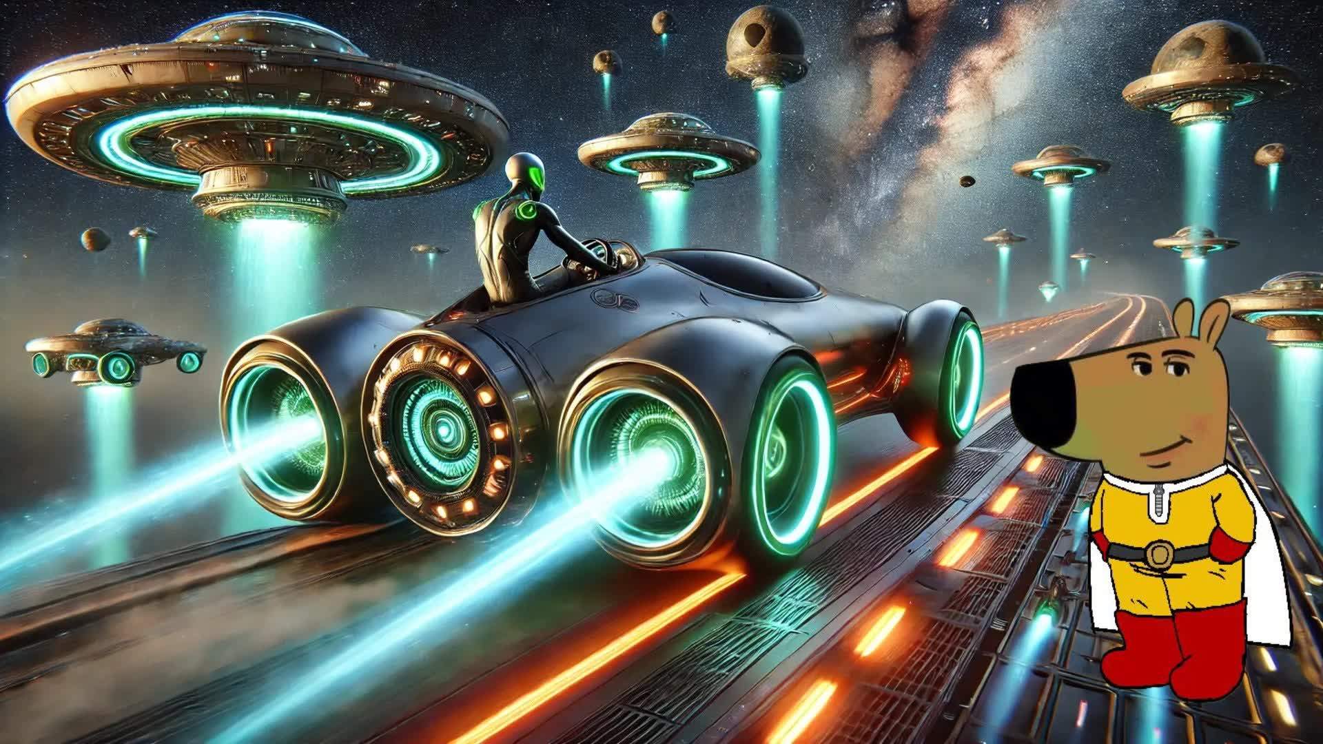ALIEN UFO RACE : CHILL RACE