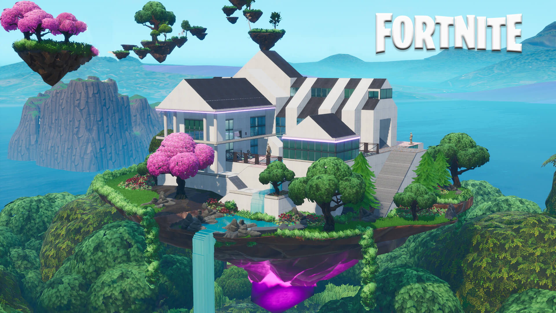 VILLA DEATHRUN ON A FLOATING ISLAND