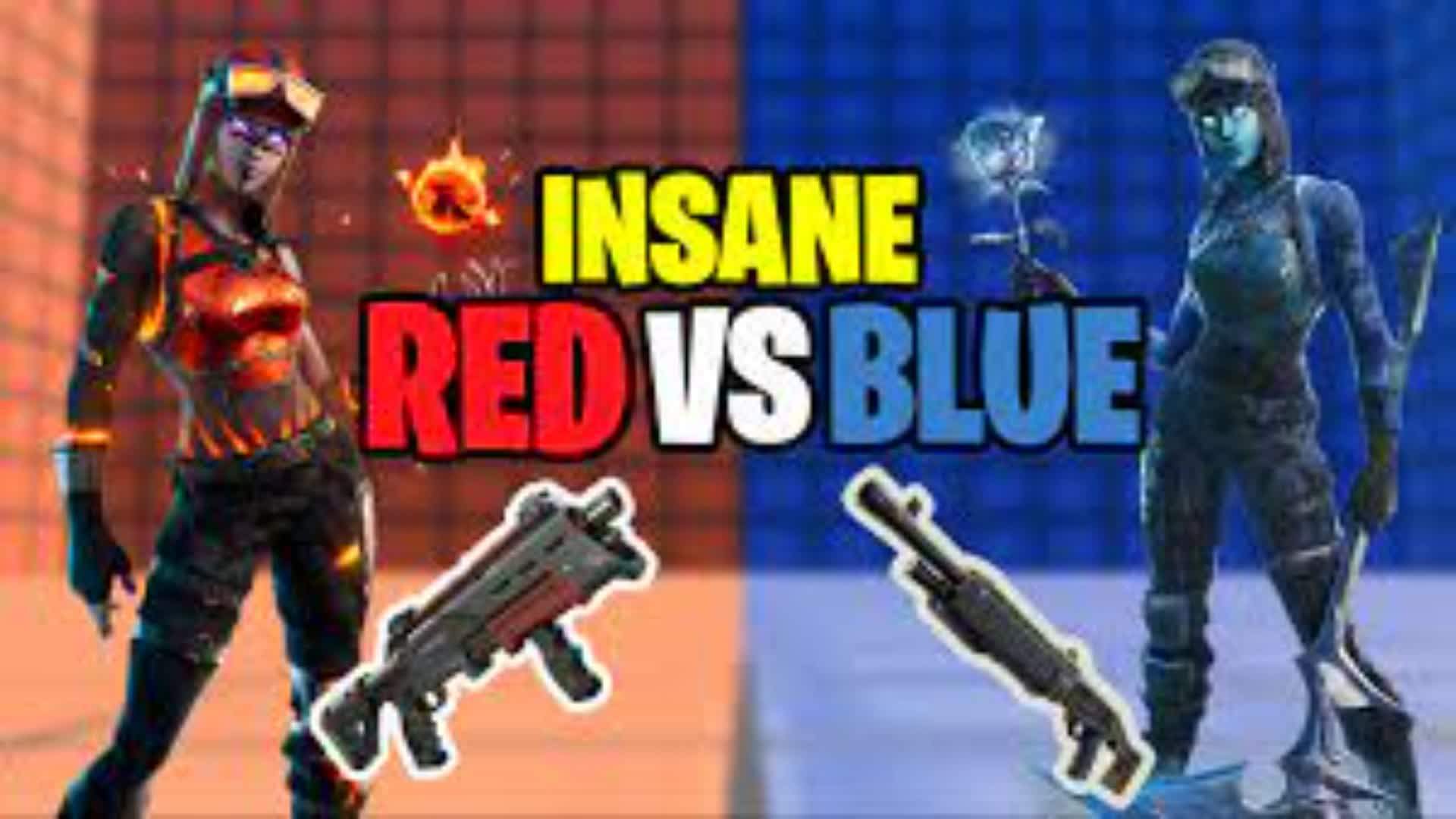 INSANE RED VS BLUE🔴🔵