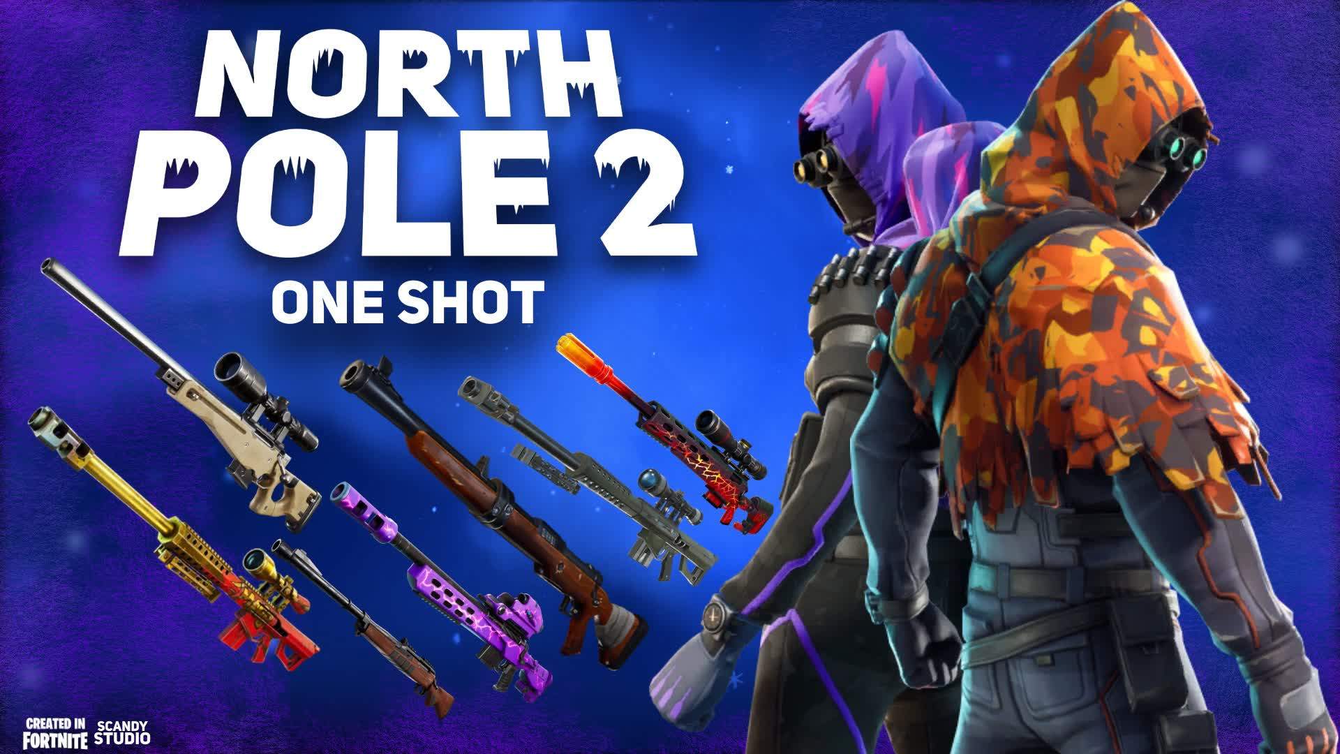 🎅 NORTH POLE 2 - ONE SHOT FFA💥