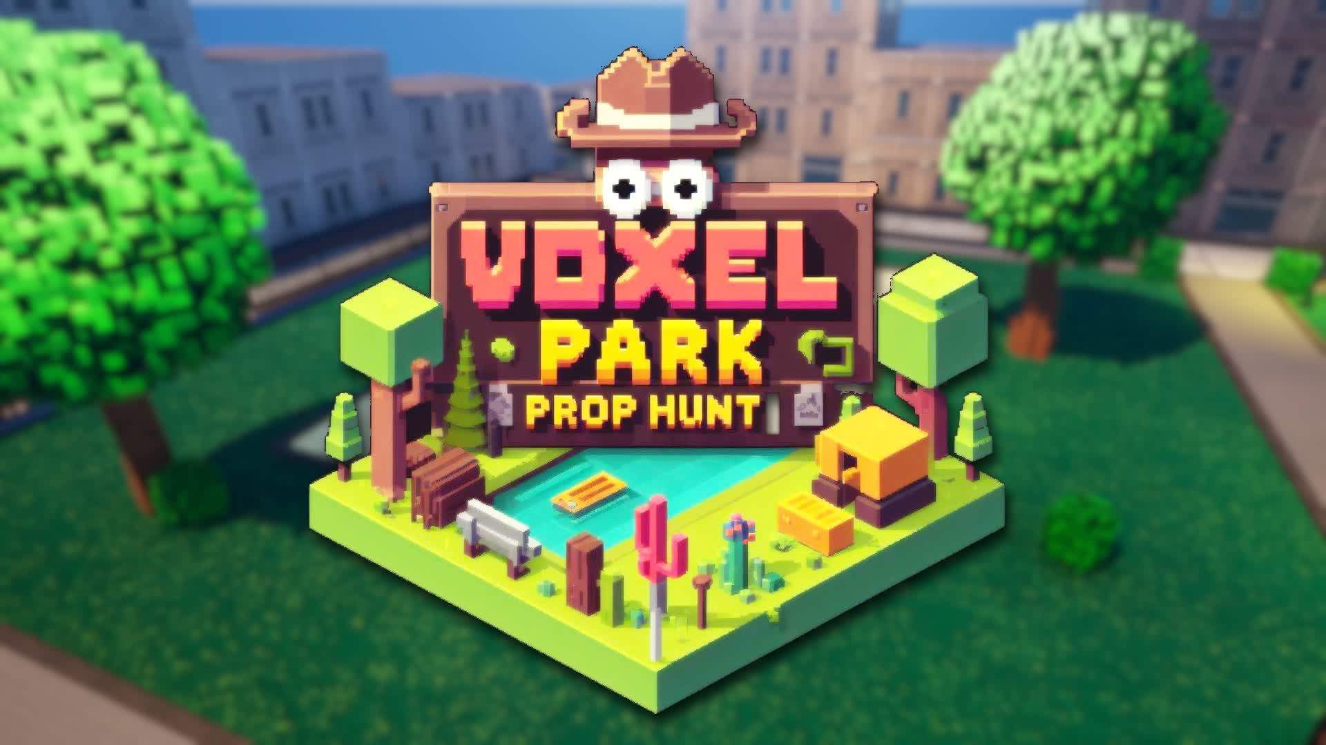 VOXEL PARK PROP HUNT! 🌲 🟩