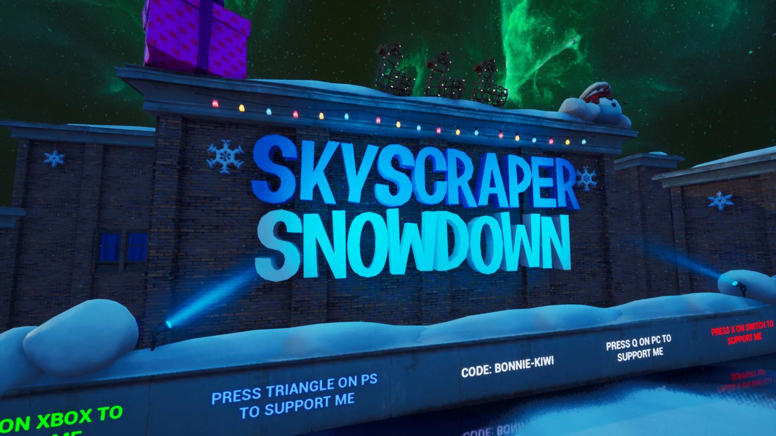 SKYSCRAPER SNOWDOWN (GUN GAME FFA)