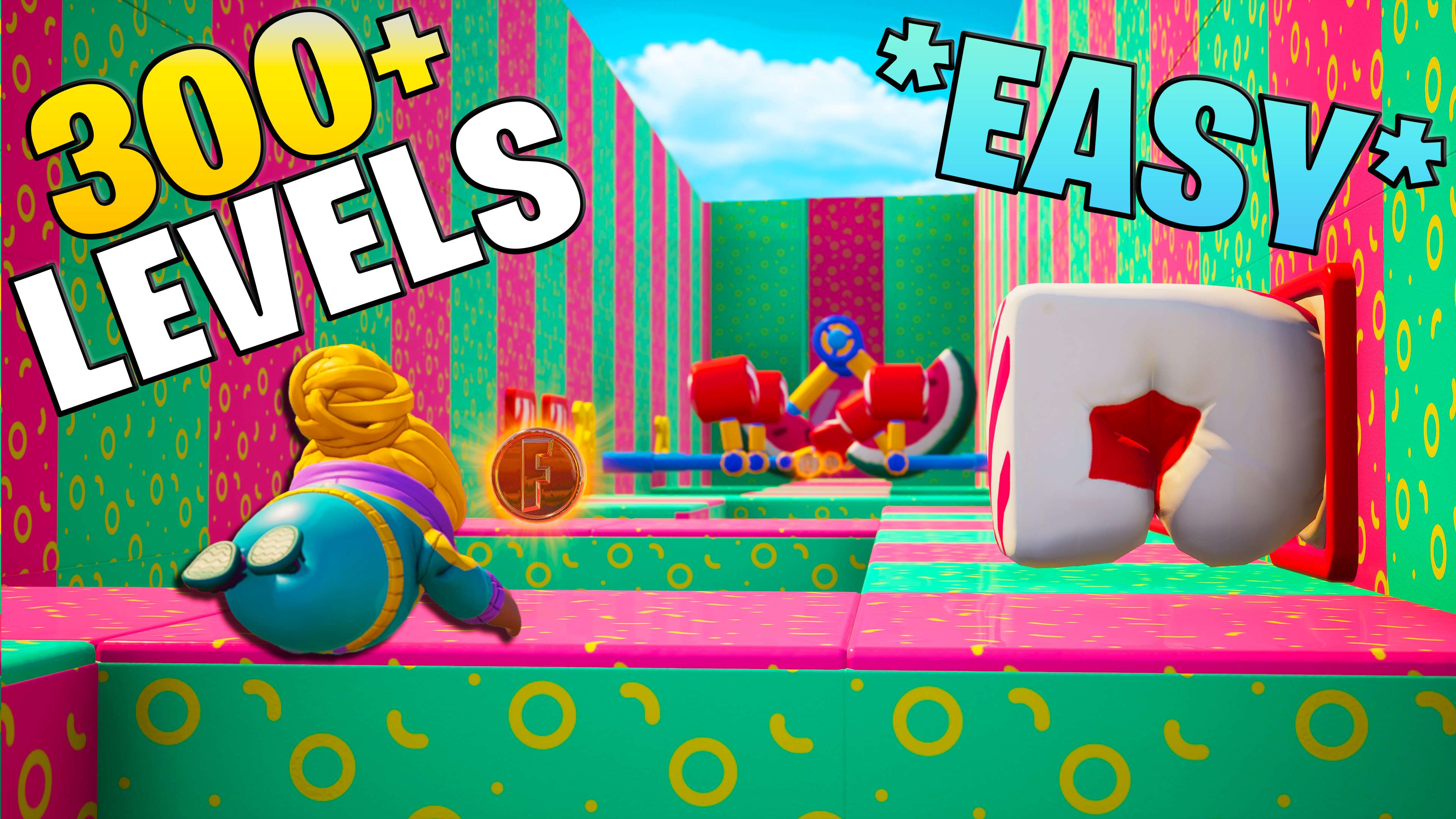 FALL GUYS PARKOUR 200+ ⭐