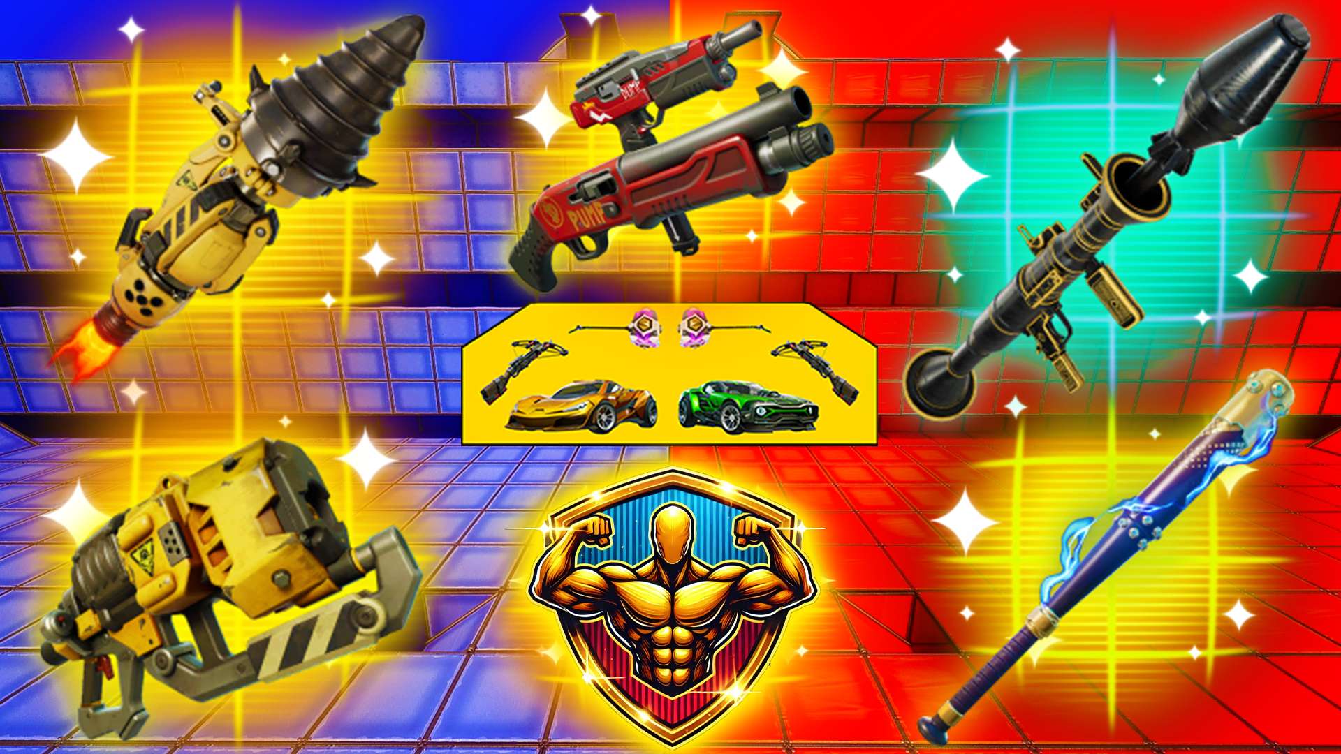 Crazy Red VS Blue π΄π΅ Super Power πͺ