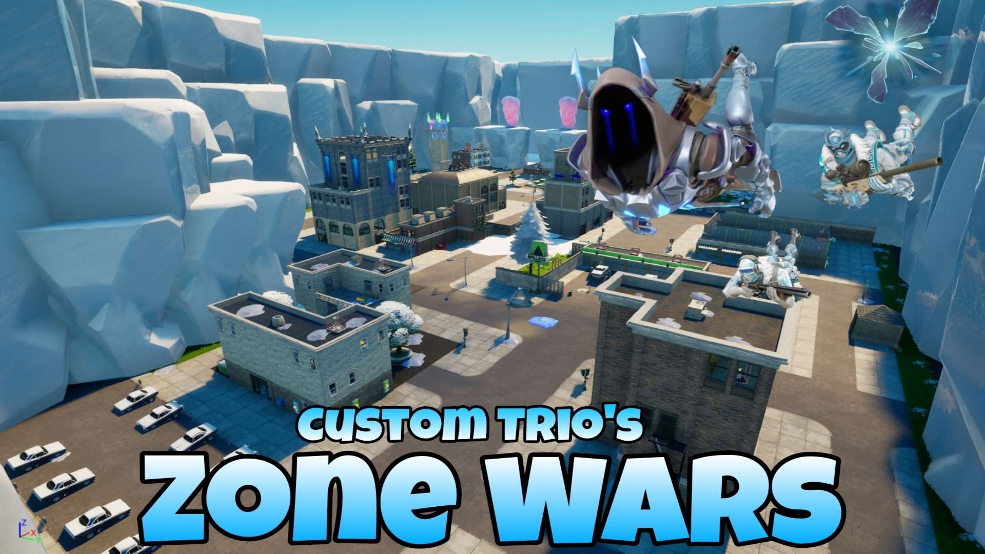 Tilted Zone Wars Fun Custom Trios