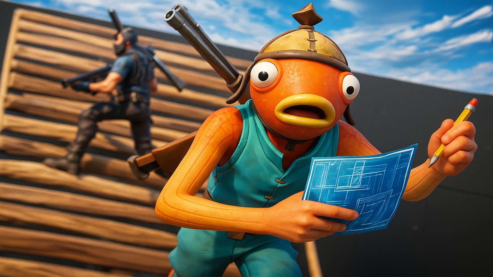 1V1 BUILD FIGHT CHAOS 💯