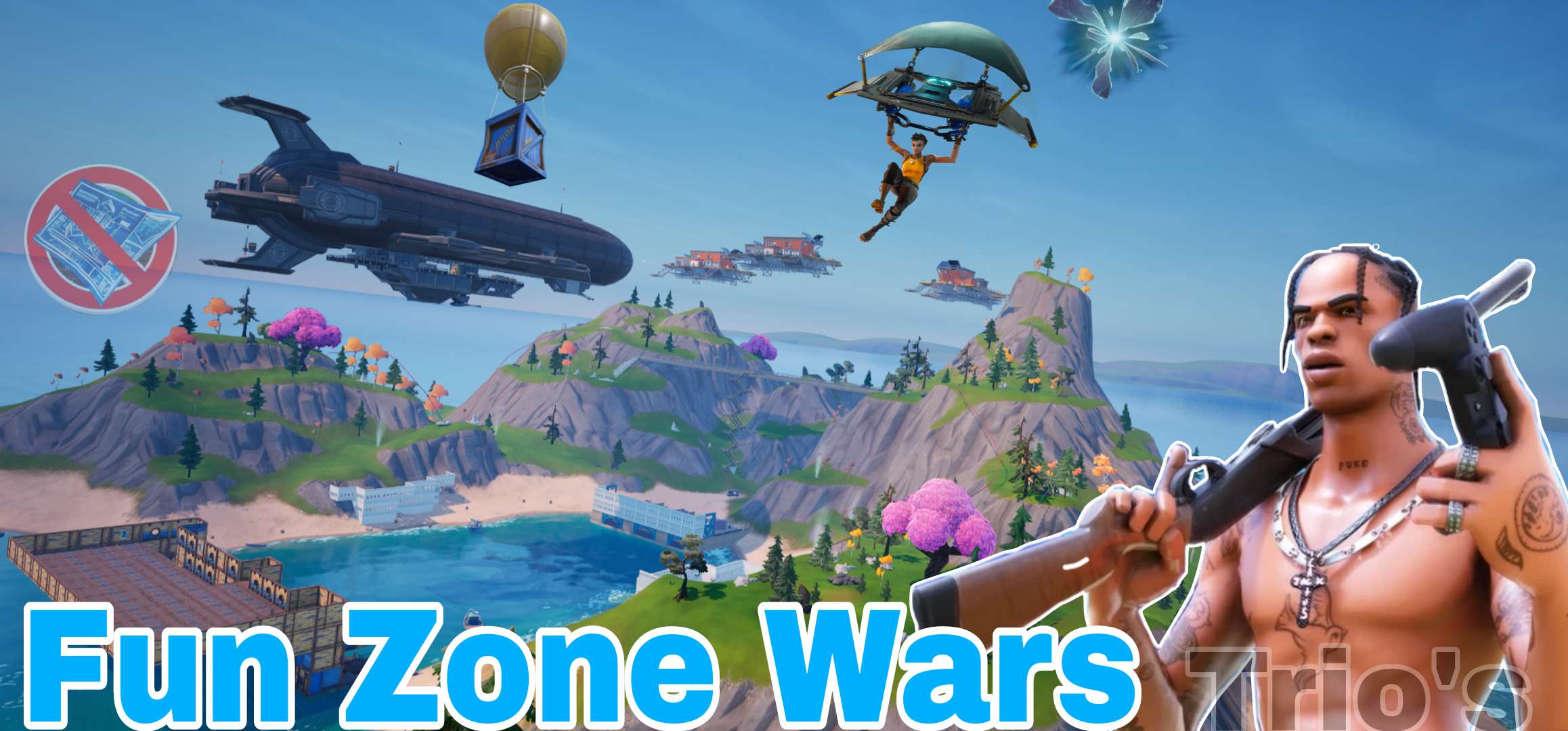 Shore Fun ZoneWars Custom Trio ZeroBuild