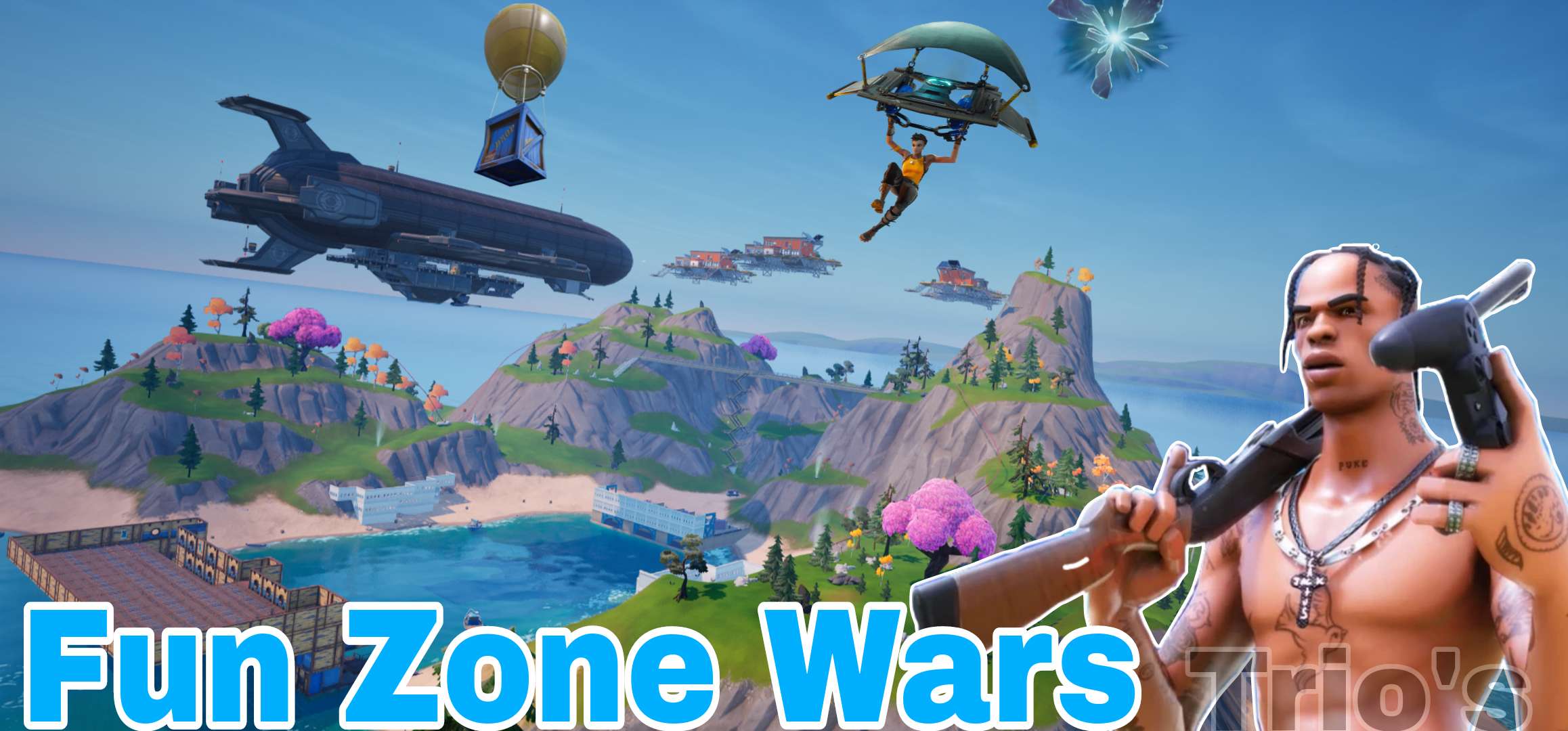 Shore Fun Zone Wars Custom Trio's