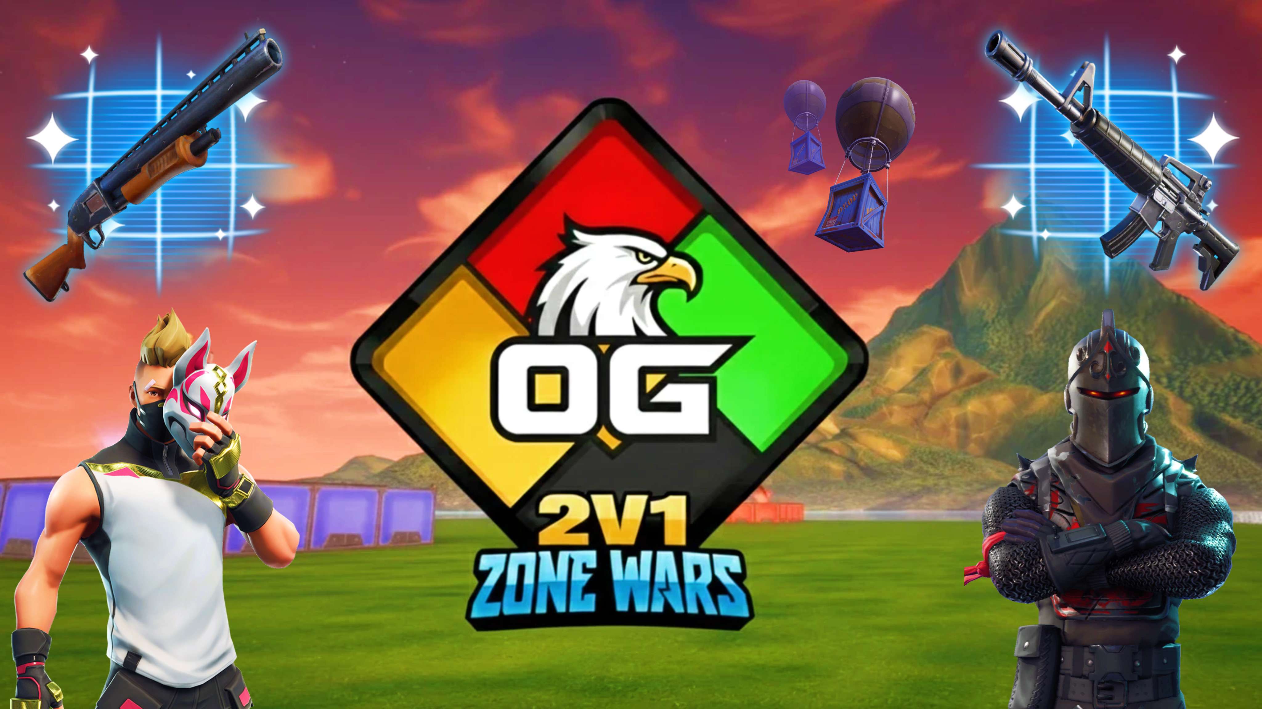 OG ZONE WARS 2V1 💫
