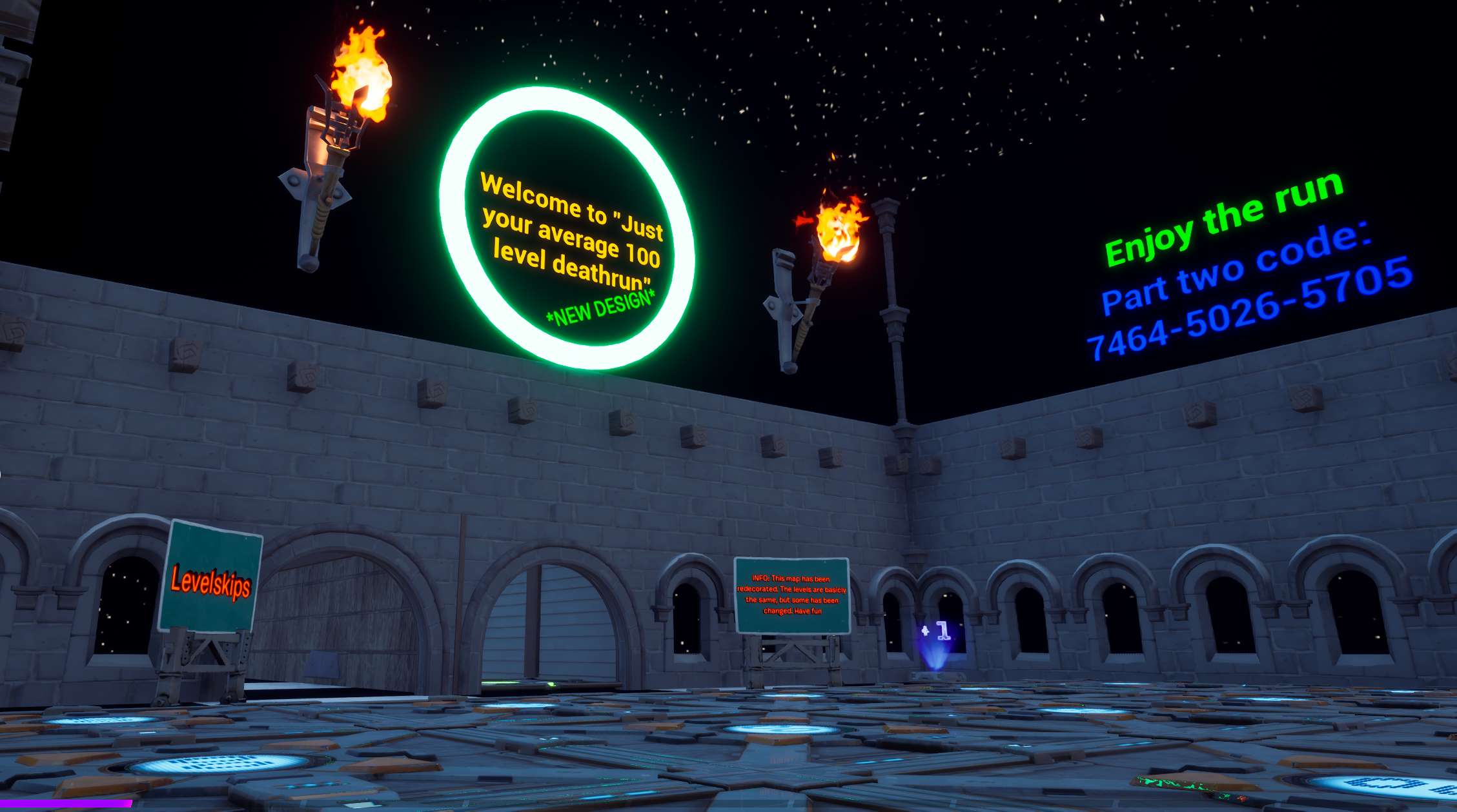 JUST YOUR AVERAGE 100 LEVEL DEATRUN