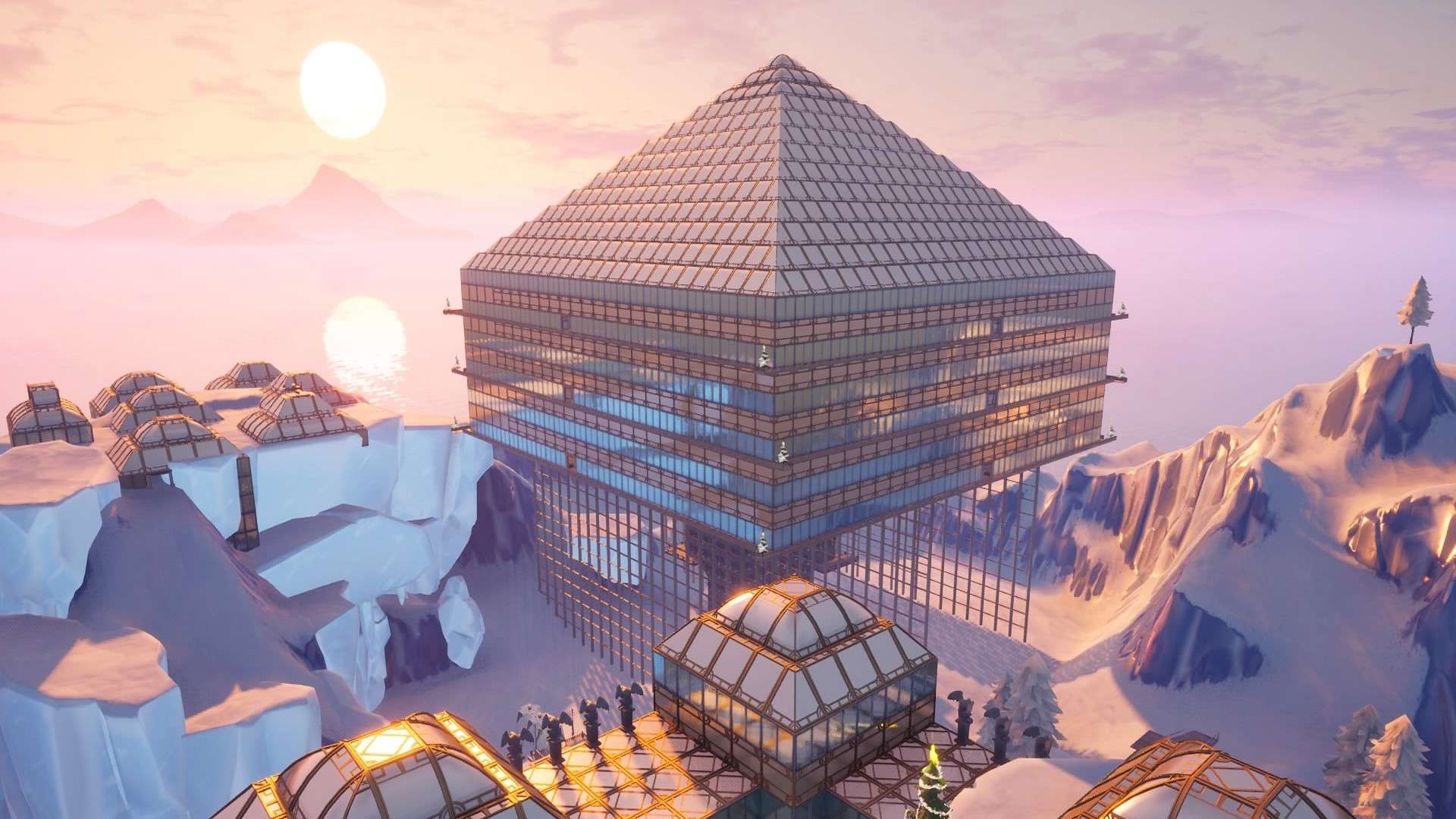 LES MONTAGNES DE GLACE MODERNE