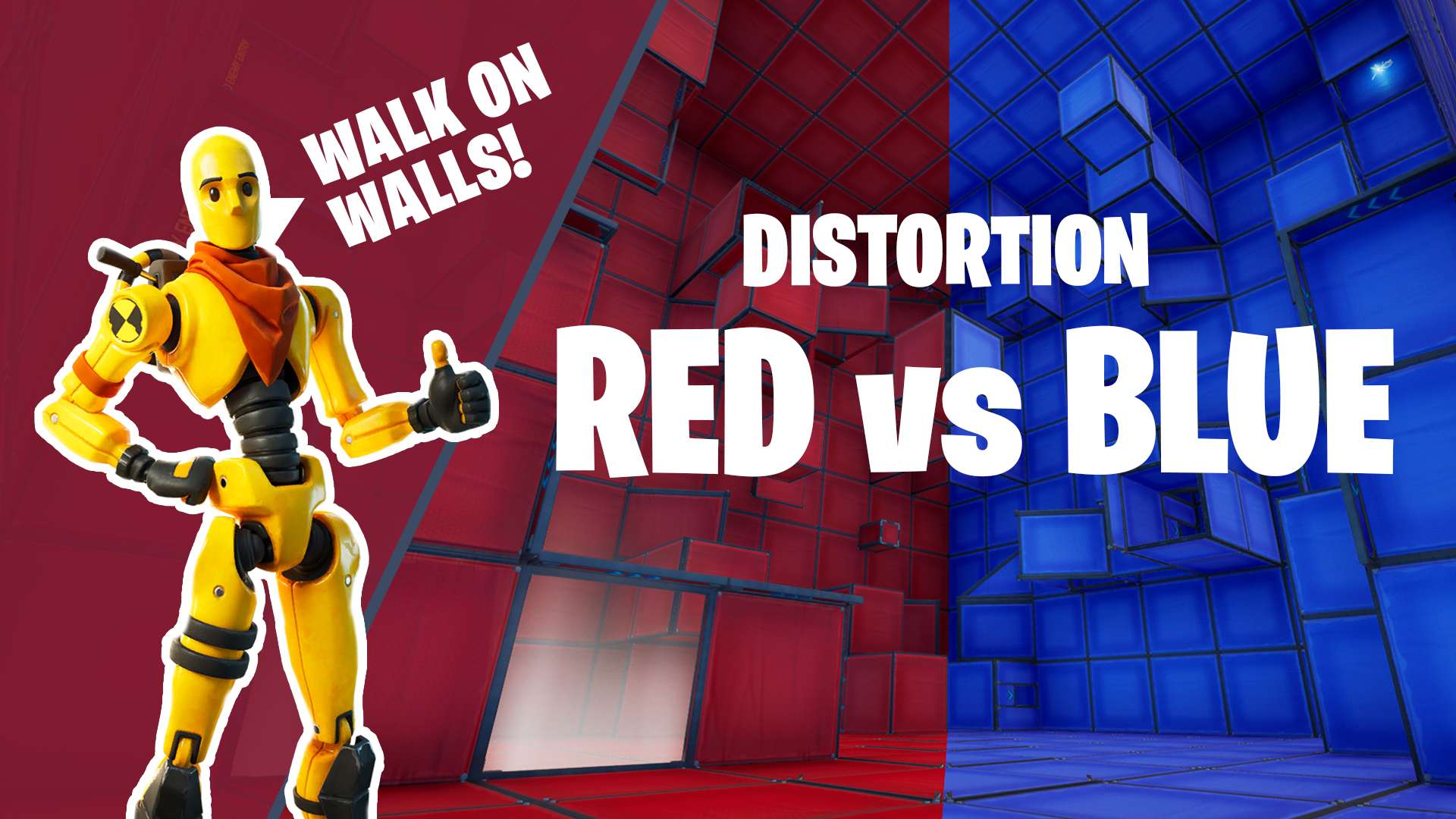 🔴DISTORTION🔵RED VS BLUE