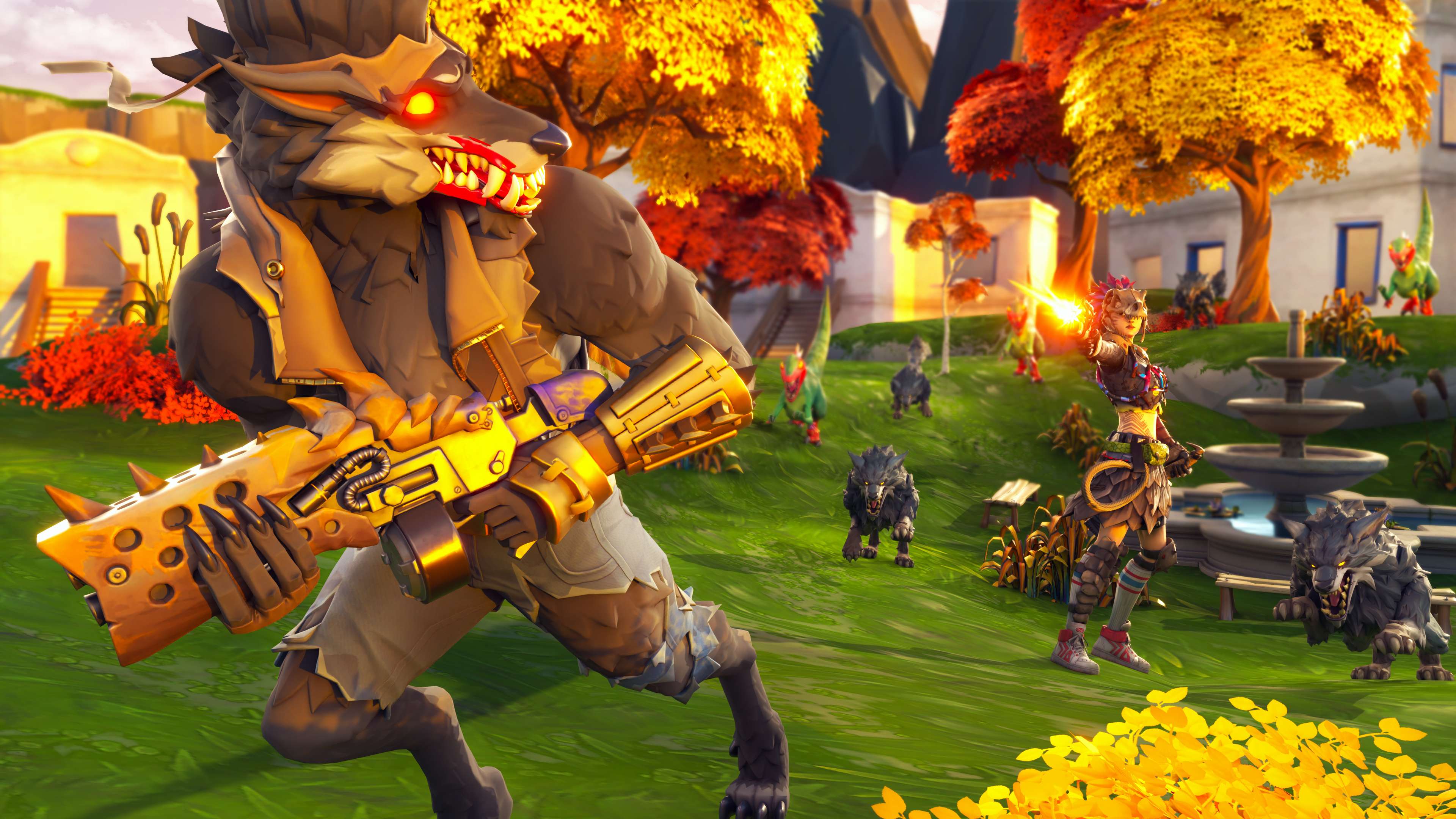 🐺 PRIMAL GUN GAME 🦖