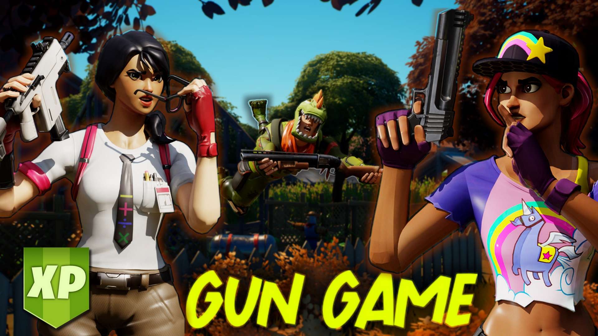 💐❄️ GUN GAME - FOUR SEASONS 🌞🍂