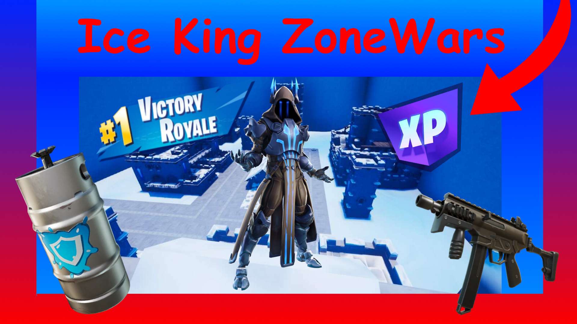 ICE KING ZONEWARS!!!