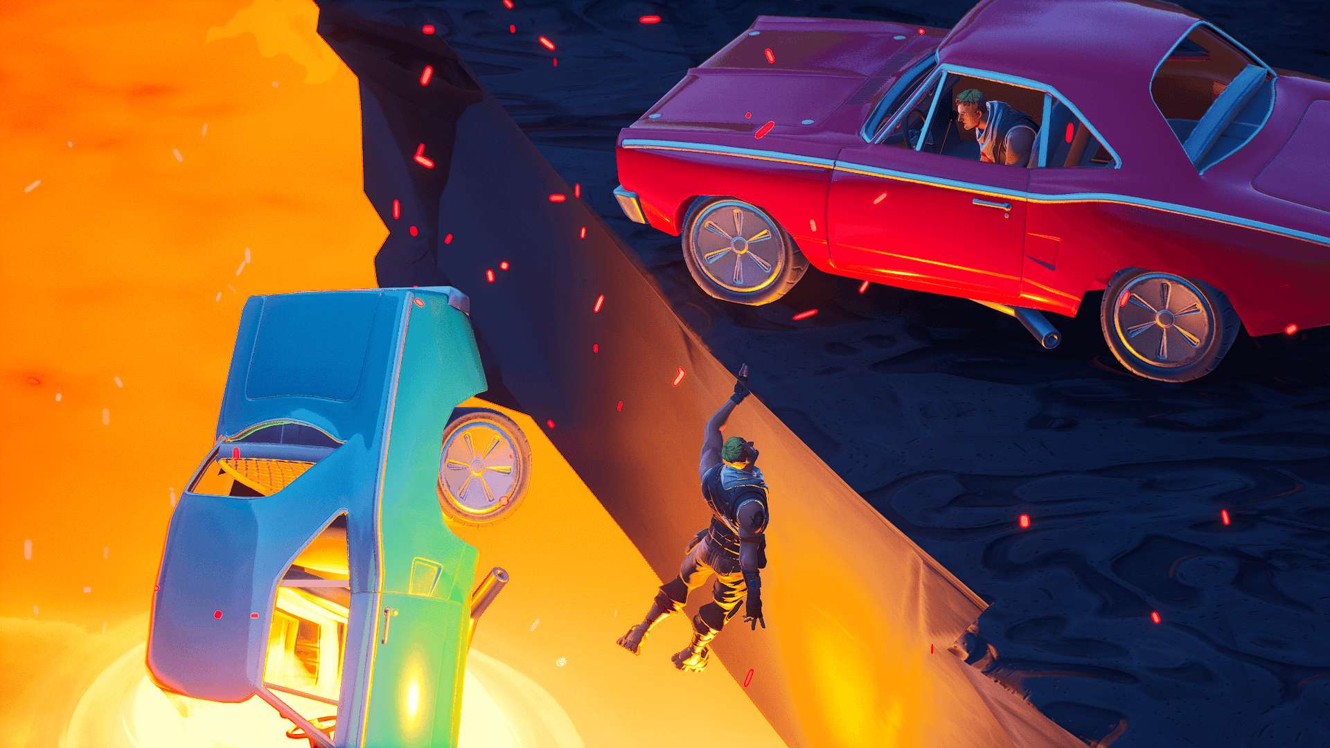 🌋BUMPER CARS: LAVA PIT🔥