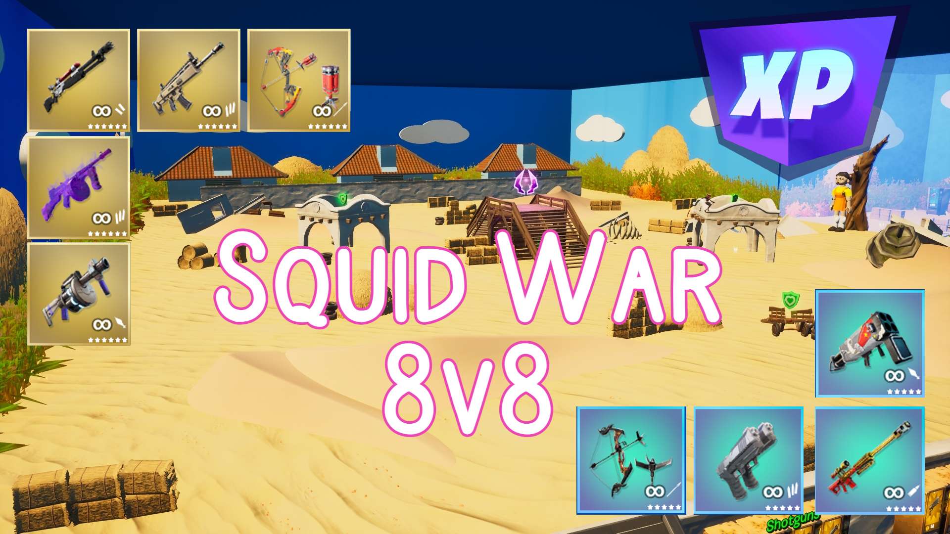 π¦ SQUID WAR π―- NEW EXOTIC WEAPONSπ€―