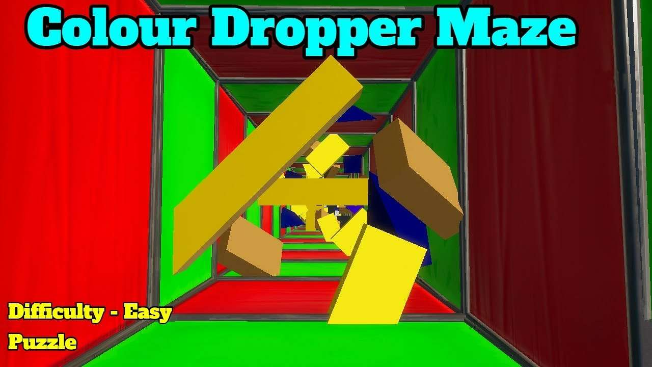 COLOUR DROPPER MAZE